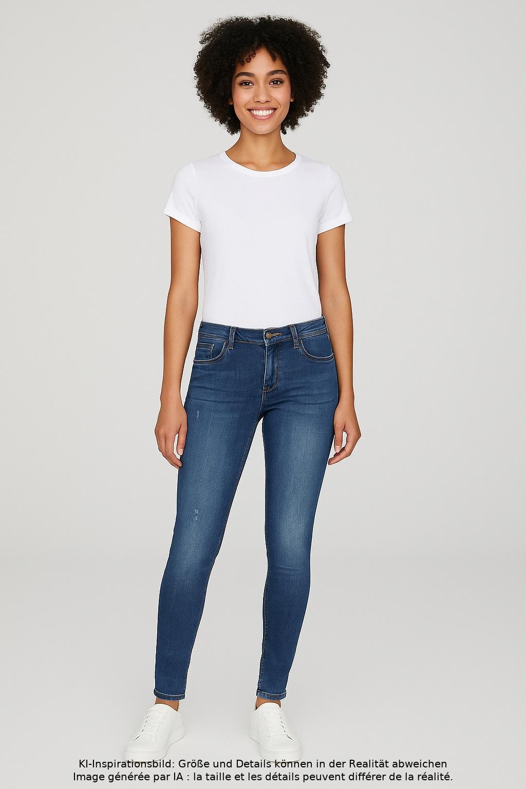 

edc by Esprit Damen Jeans, blau, Gr. 26