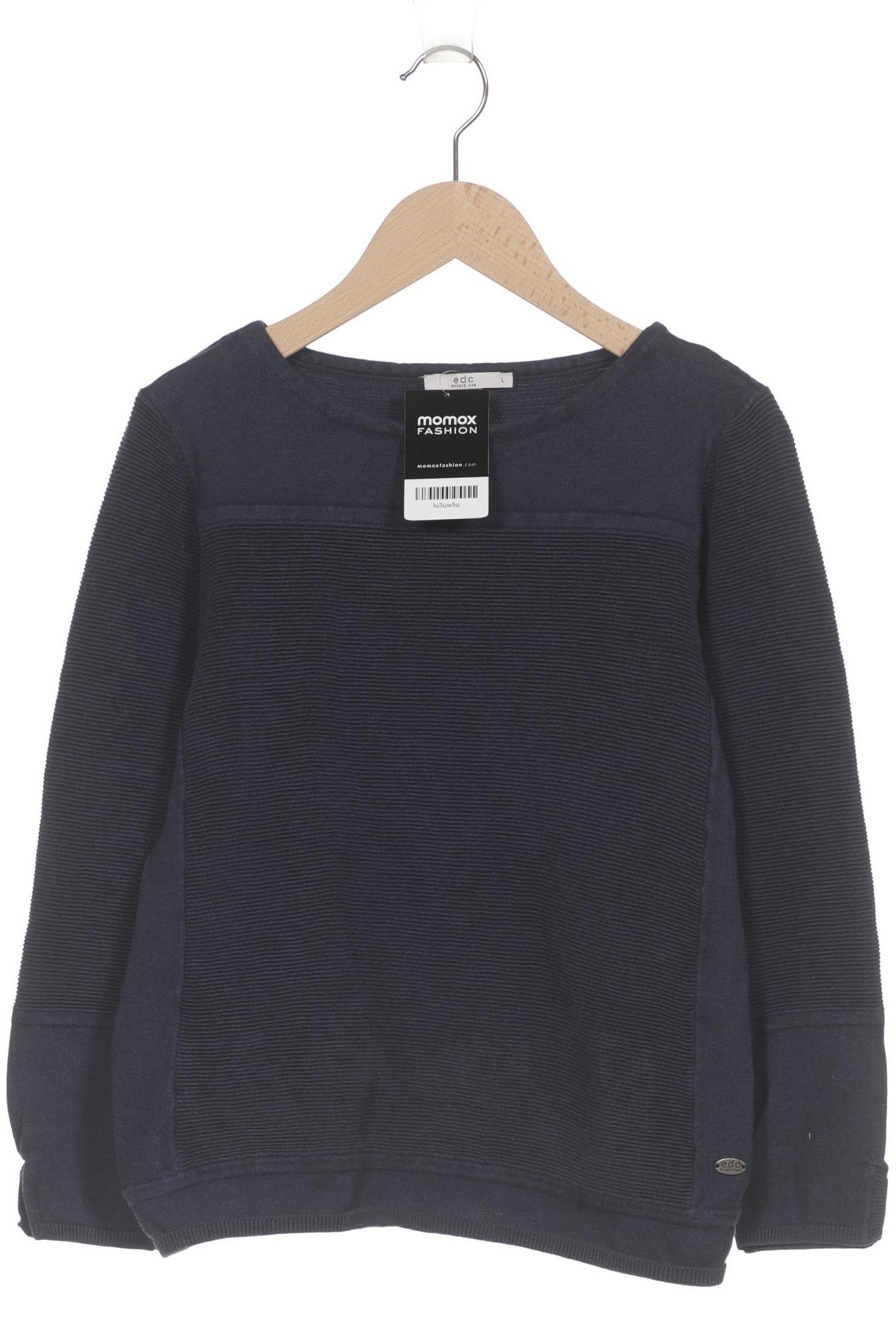 

edc by Esprit Damen Pullover, marineblau, Gr. 42