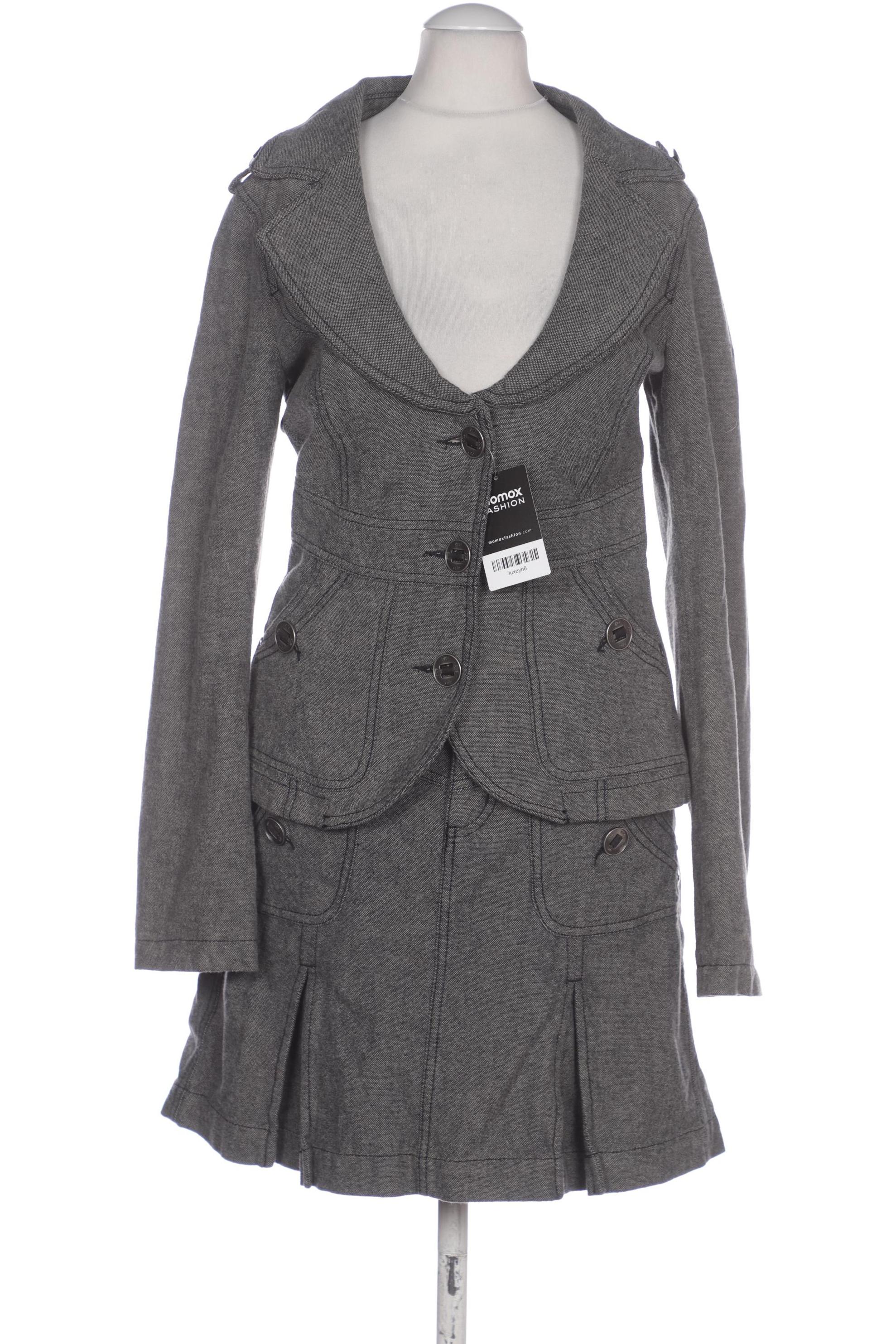 

edc by Esprit Damen Anzug, grau, Gr. 34