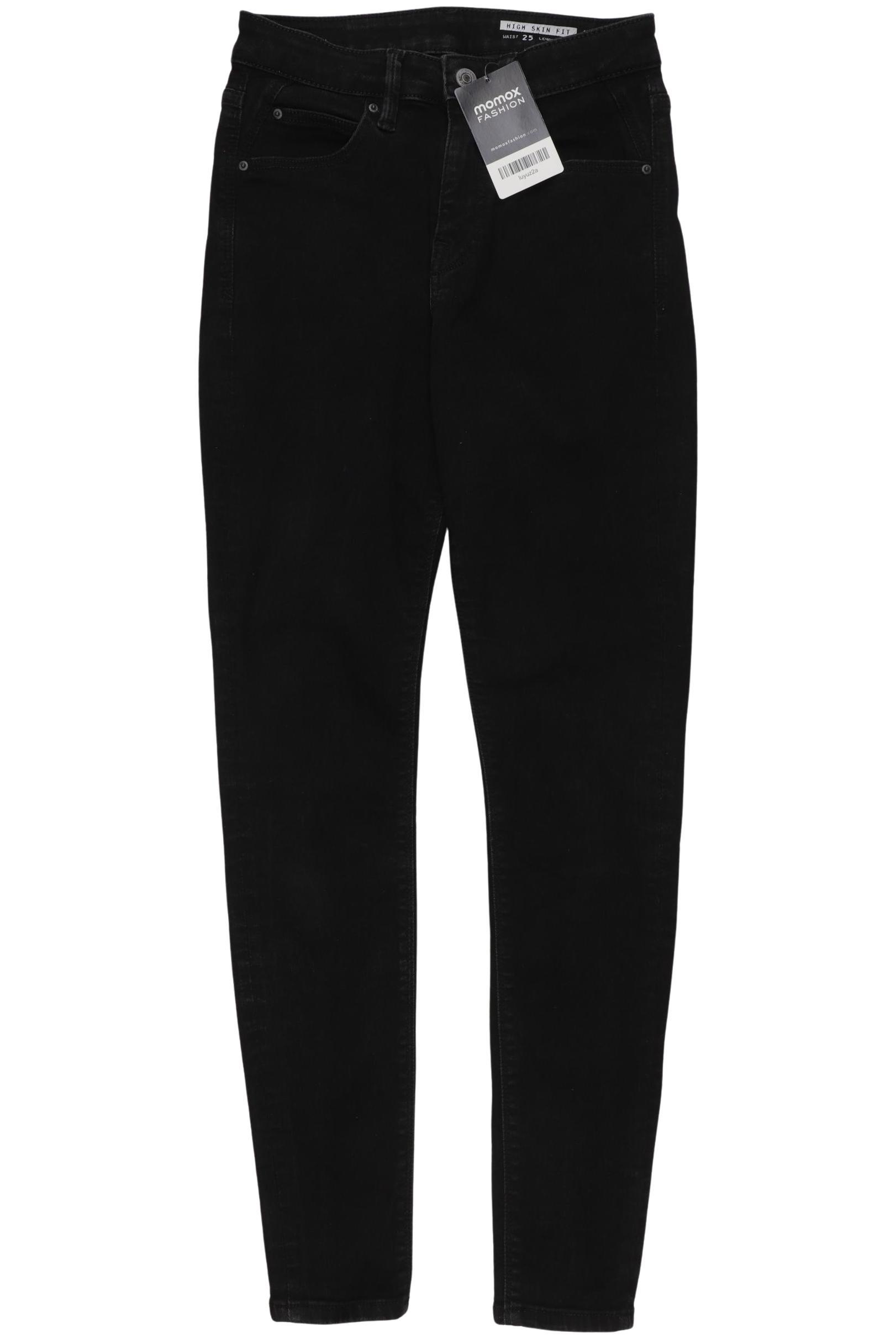 

edc by Esprit Damen Jeans, schwarz, Gr. 25