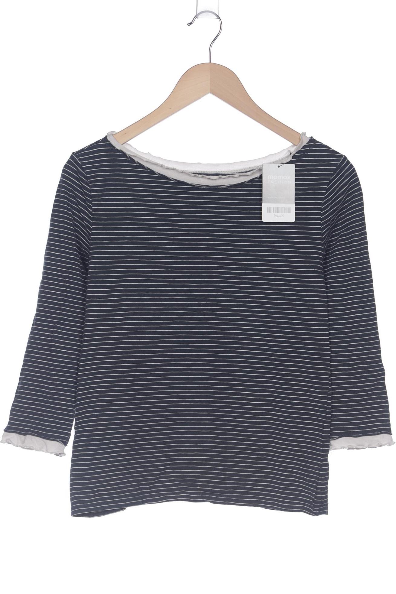 

edc by Esprit Damen Langarmshirt, marineblau, Gr. 36