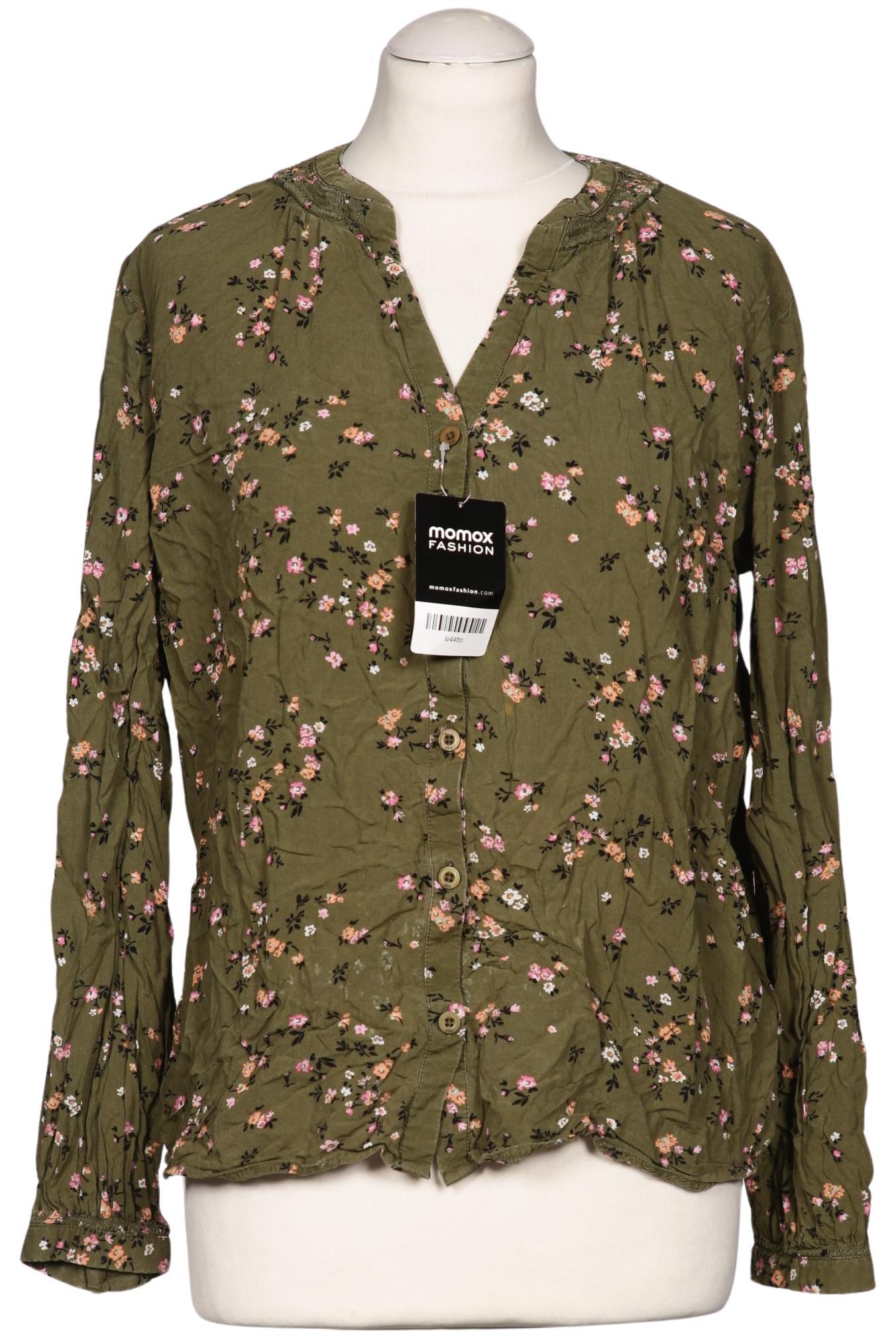 

edc by Esprit Damen Bluse, grün, Gr. 38