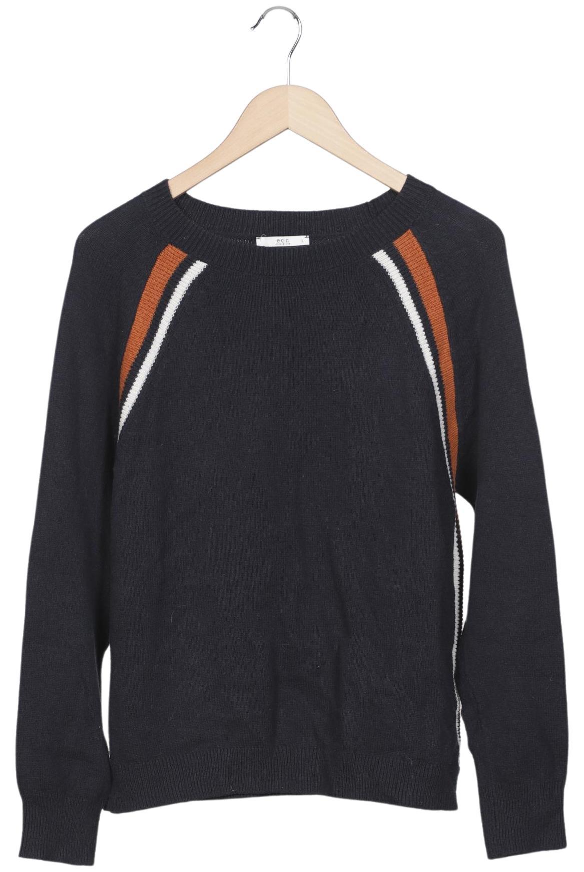 

edc by Esprit Damen Pullover, marineblau, Gr. 42