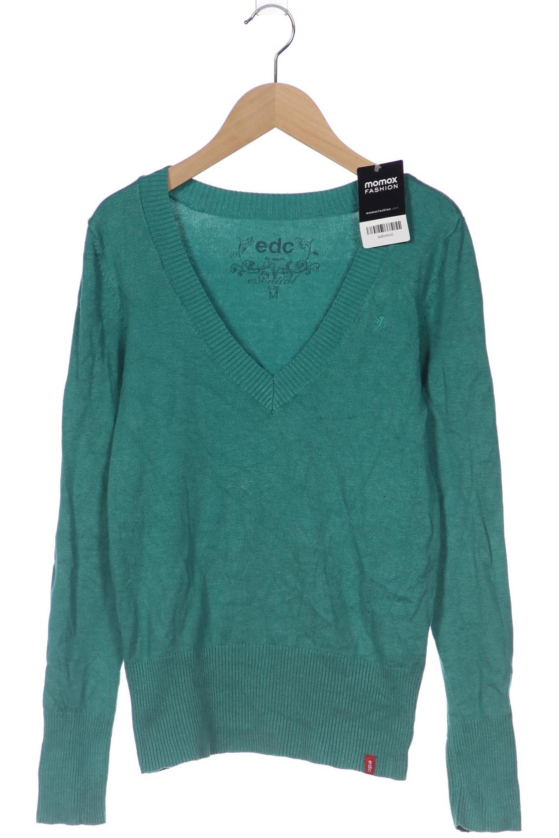 

edc by Esprit Damen Pullover, türkis, Gr. 38