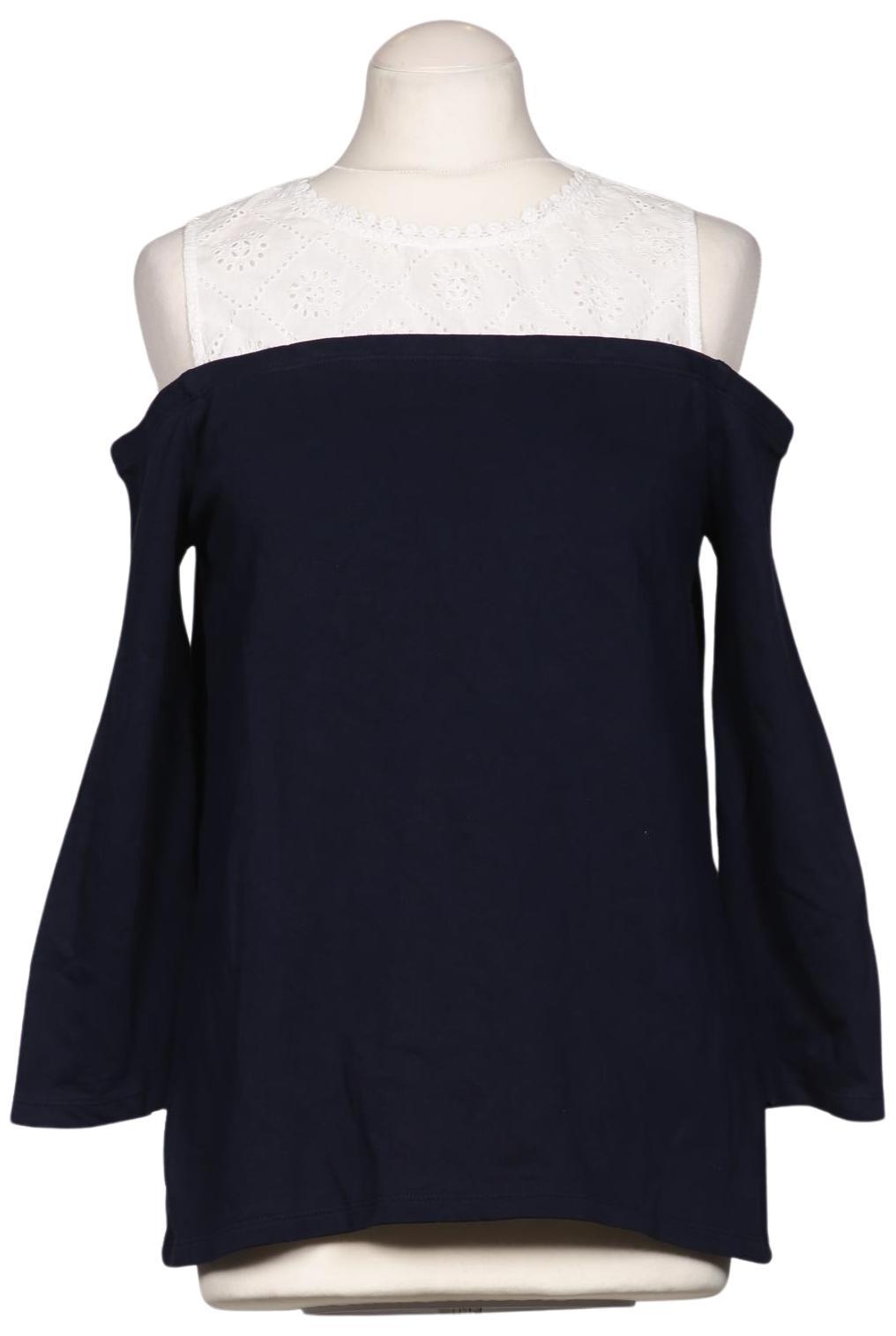 

edc by Esprit Damen Langarmshirt, marineblau, Gr. 38