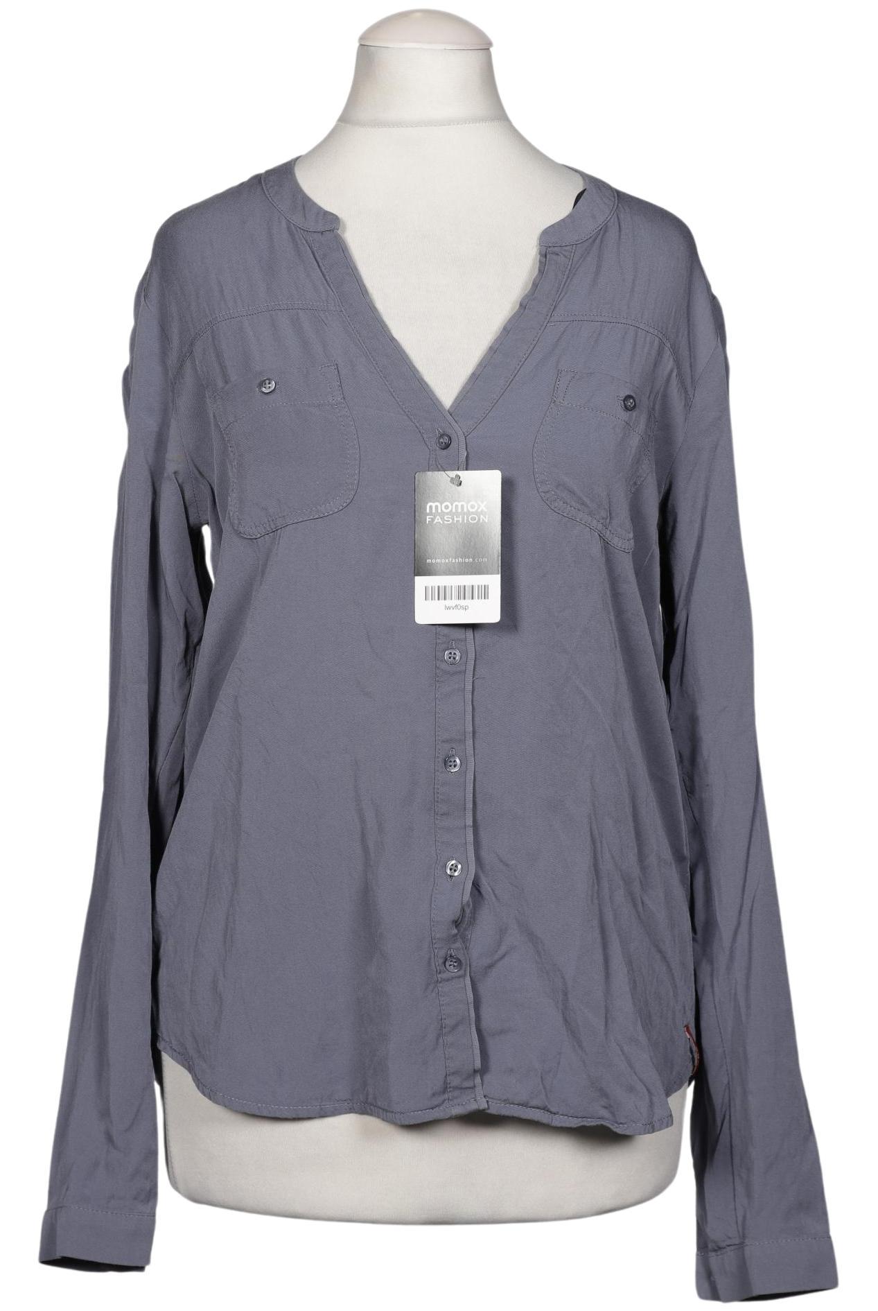 

edc by Esprit Damen Bluse, grau, Gr. 36
