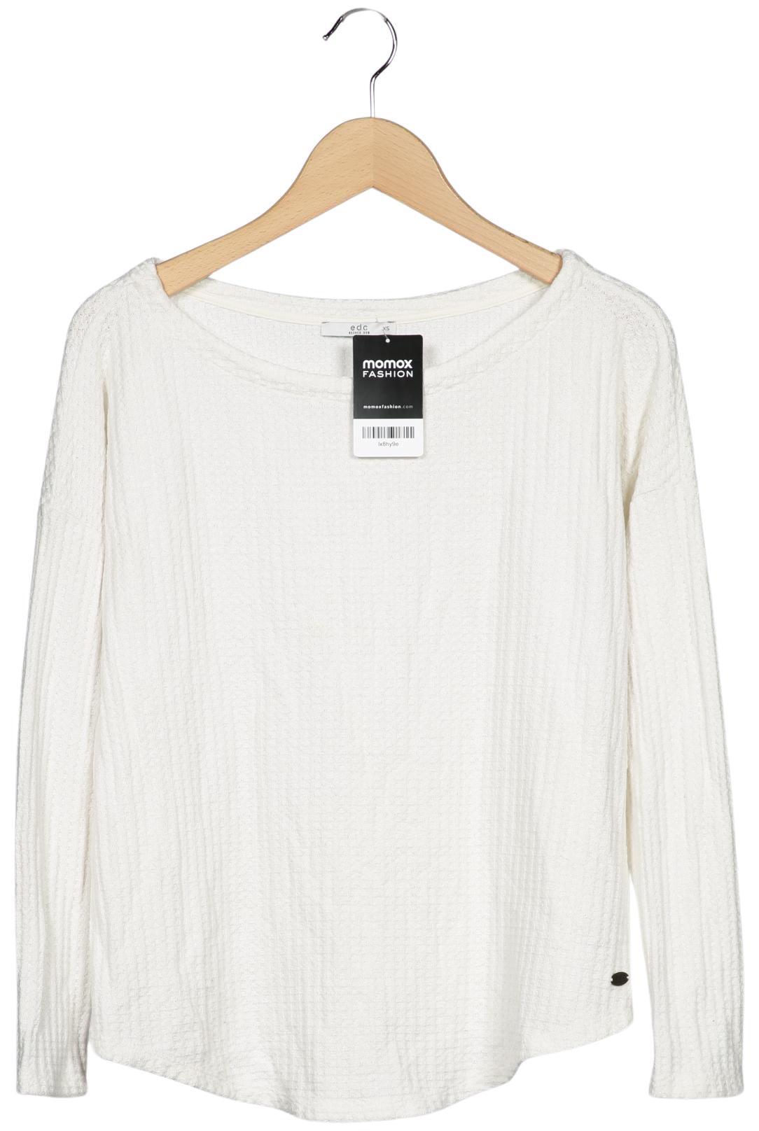 

edc by Esprit Damen Pullover, cremeweiß, Gr. 34