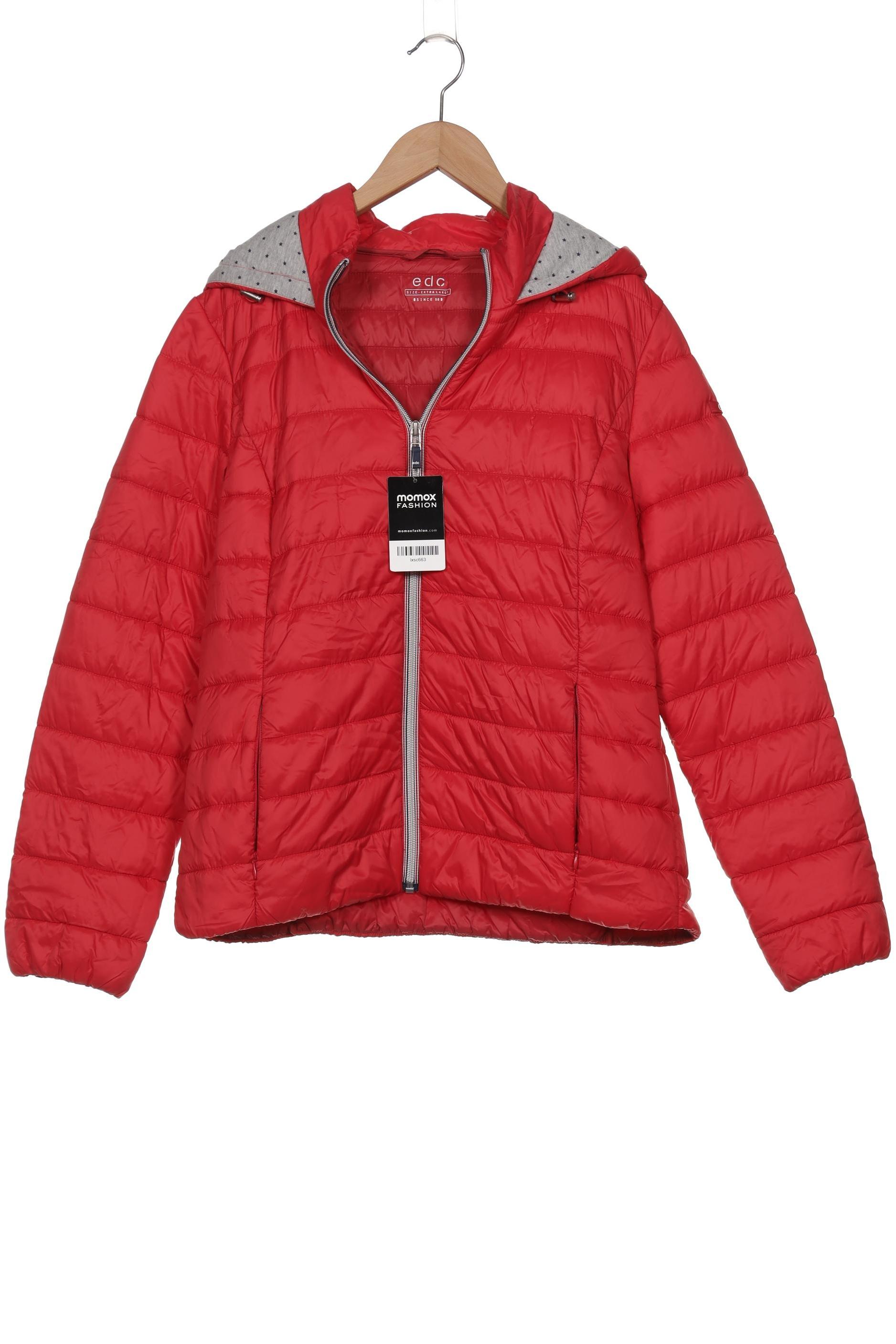 

edc by Esprit Damen Jacke, rot, Gr. 44