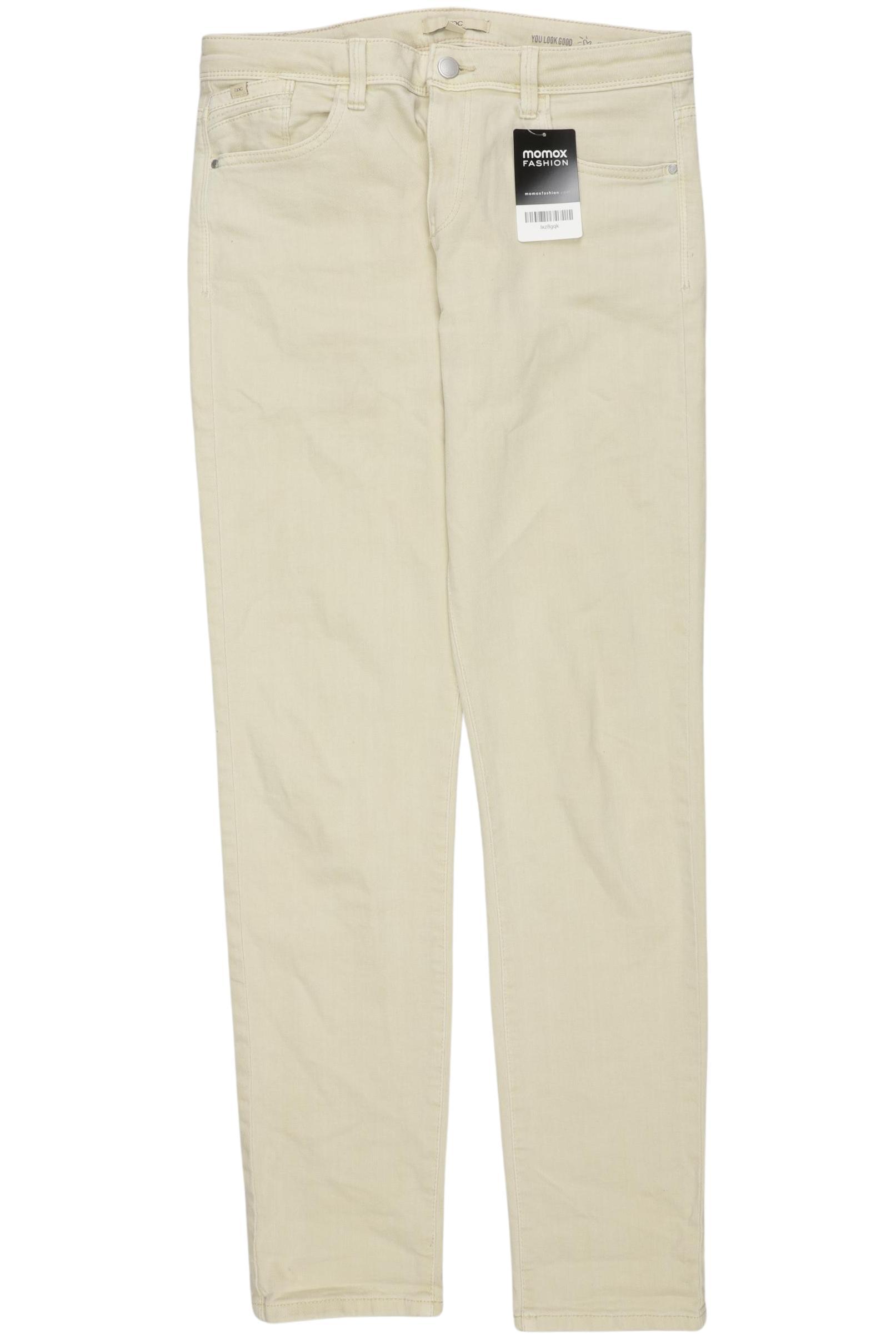 

edc by Esprit Damen Jeans, beige, Gr. 29