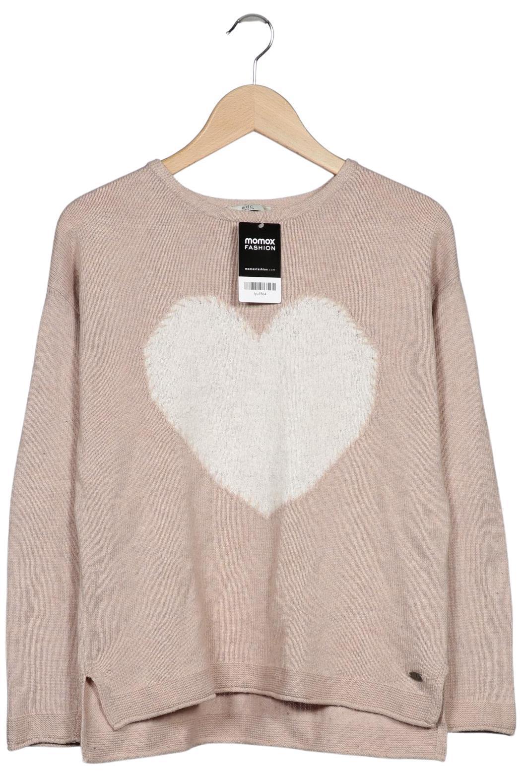 

edc by Esprit Damen Pullover, beige, Gr. 36