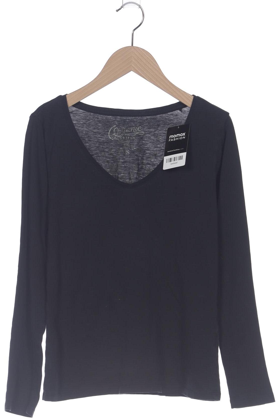 

edc by Esprit Damen Langarmshirt, schwarz, Gr. 36