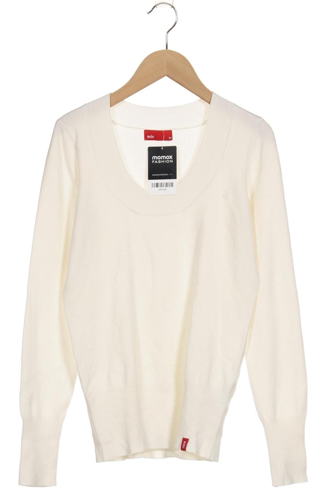 

edc by Esprit Damen Pullover, cremeweiß, Gr. 38