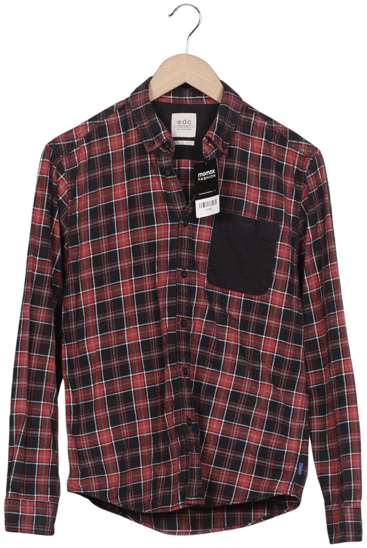 

edc by Esprit Herren Hemd, mehrfarbig, Gr. 46