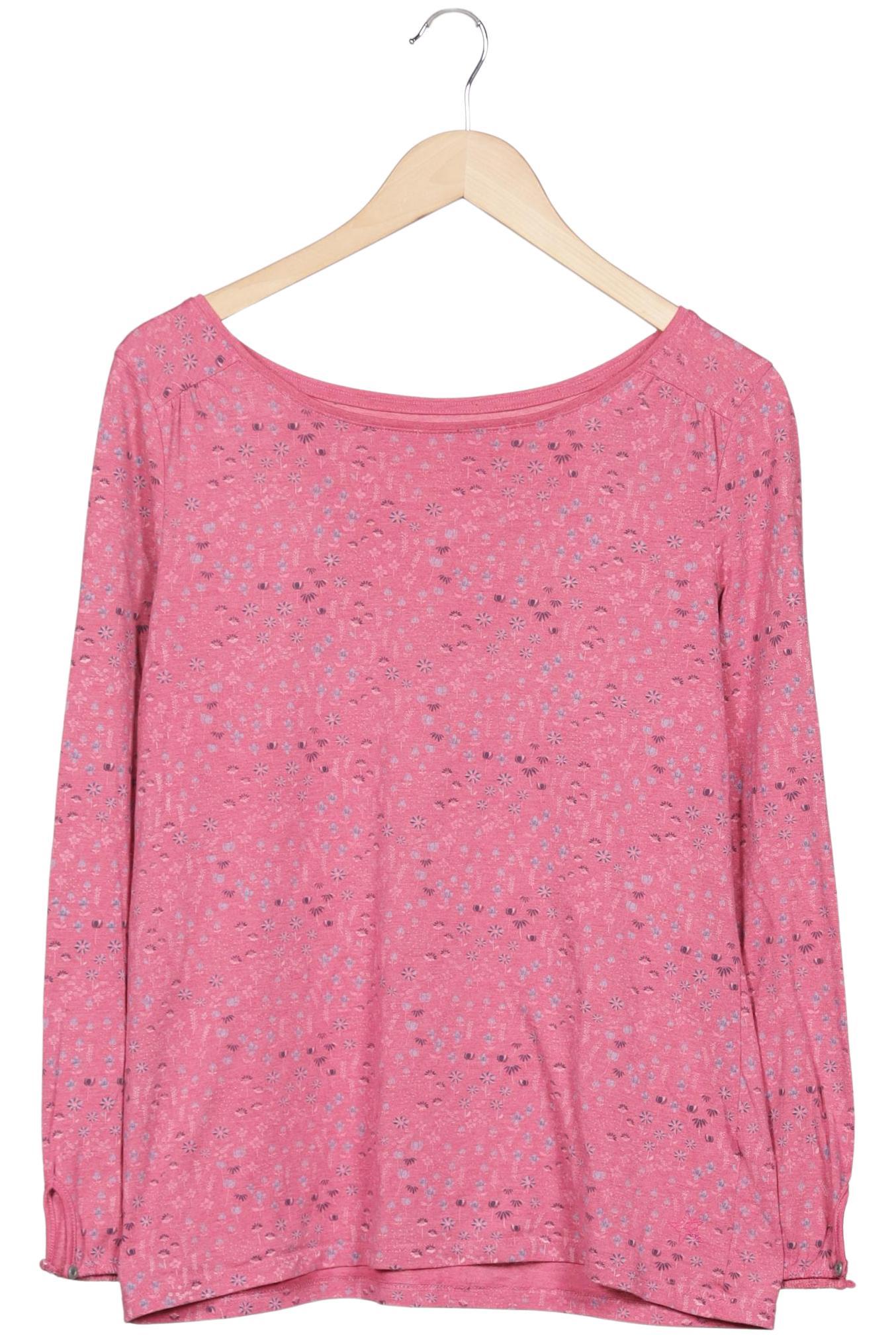 

edc by Esprit Damen Langarmshirt, pink, Gr. 42