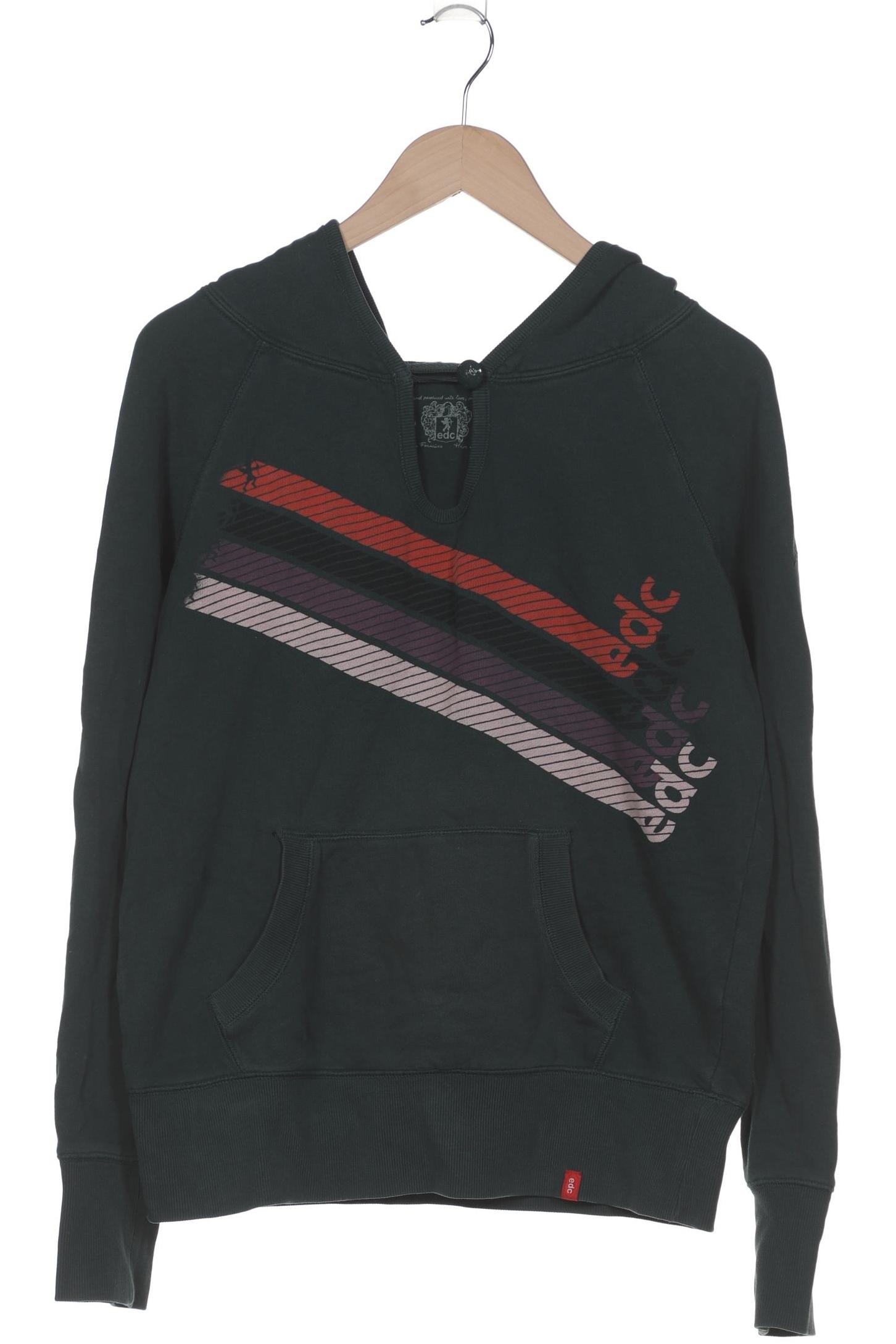 

edc by Esprit Damen Kapuzenpullover, grün, Gr. 44