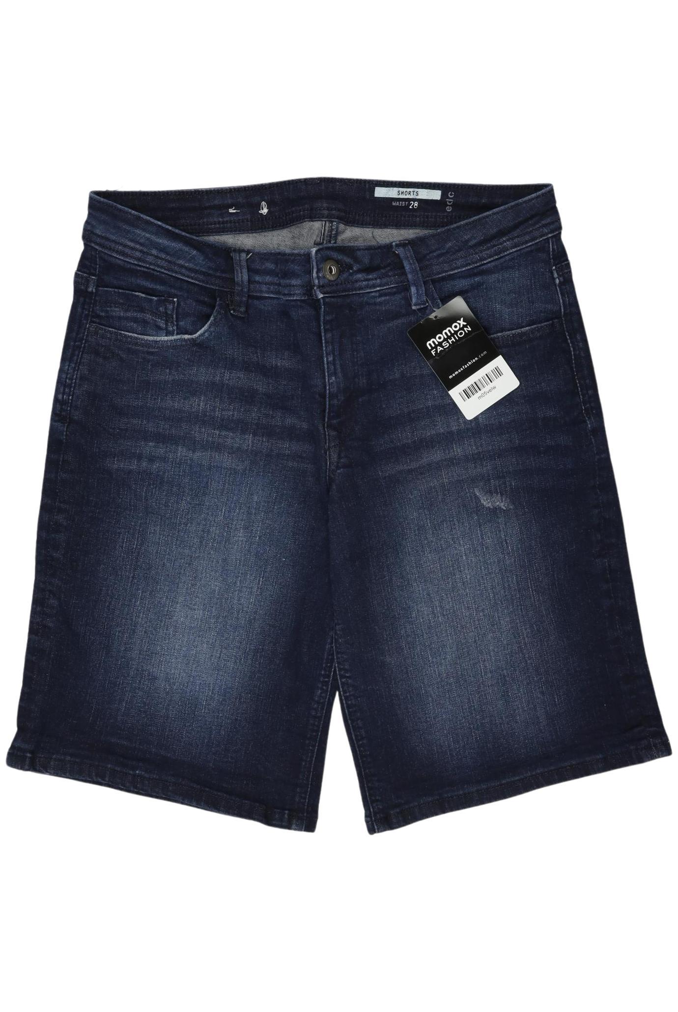 

edc by Esprit Damen Shorts, marineblau, Gr. 28