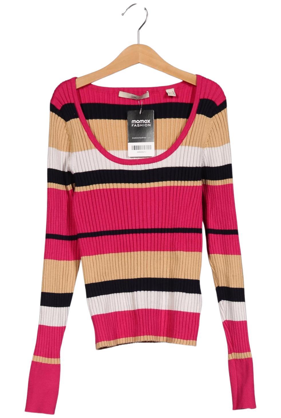 

edc by Esprit Damen Pullover, mehrfarbig, Gr. 34