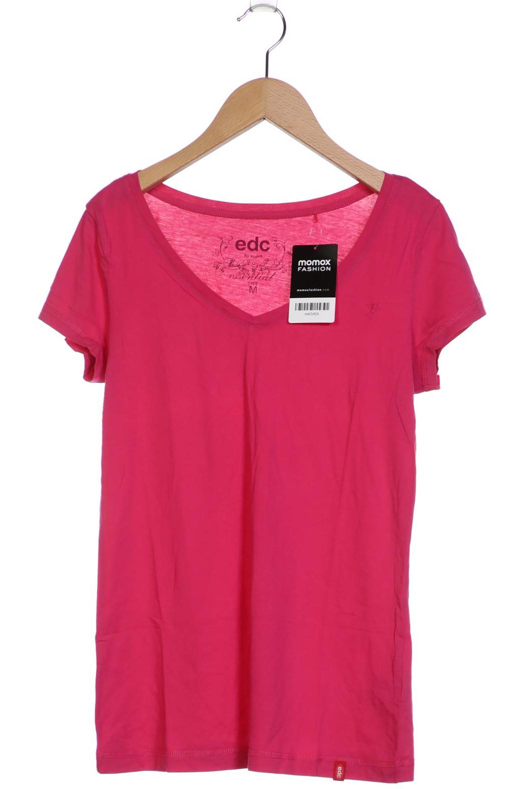 

edc by Esprit Damen T-Shirt, pink, Gr. 38