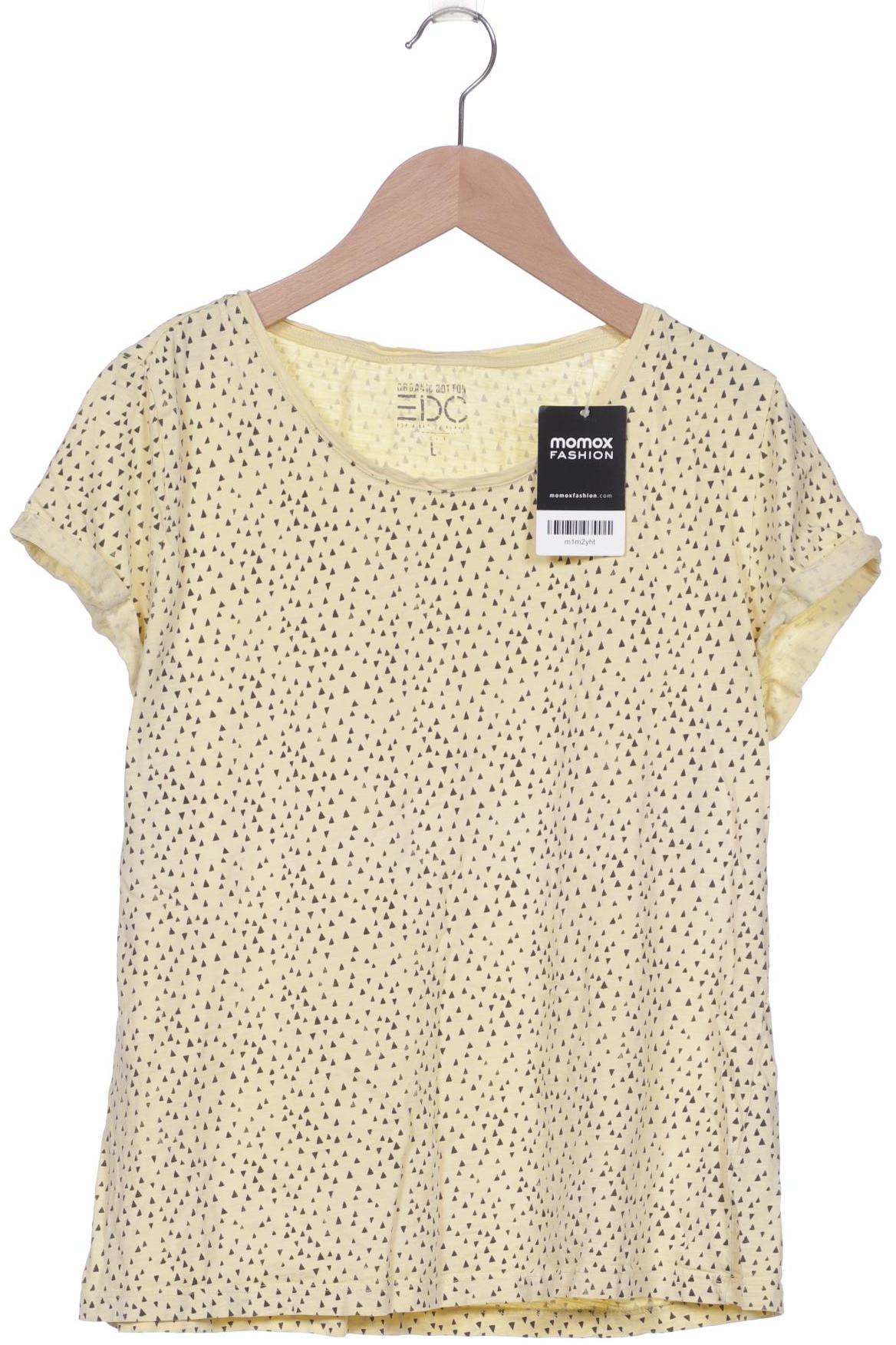 

edc by Esprit Damen T-Shirt, gelb, Gr. 42