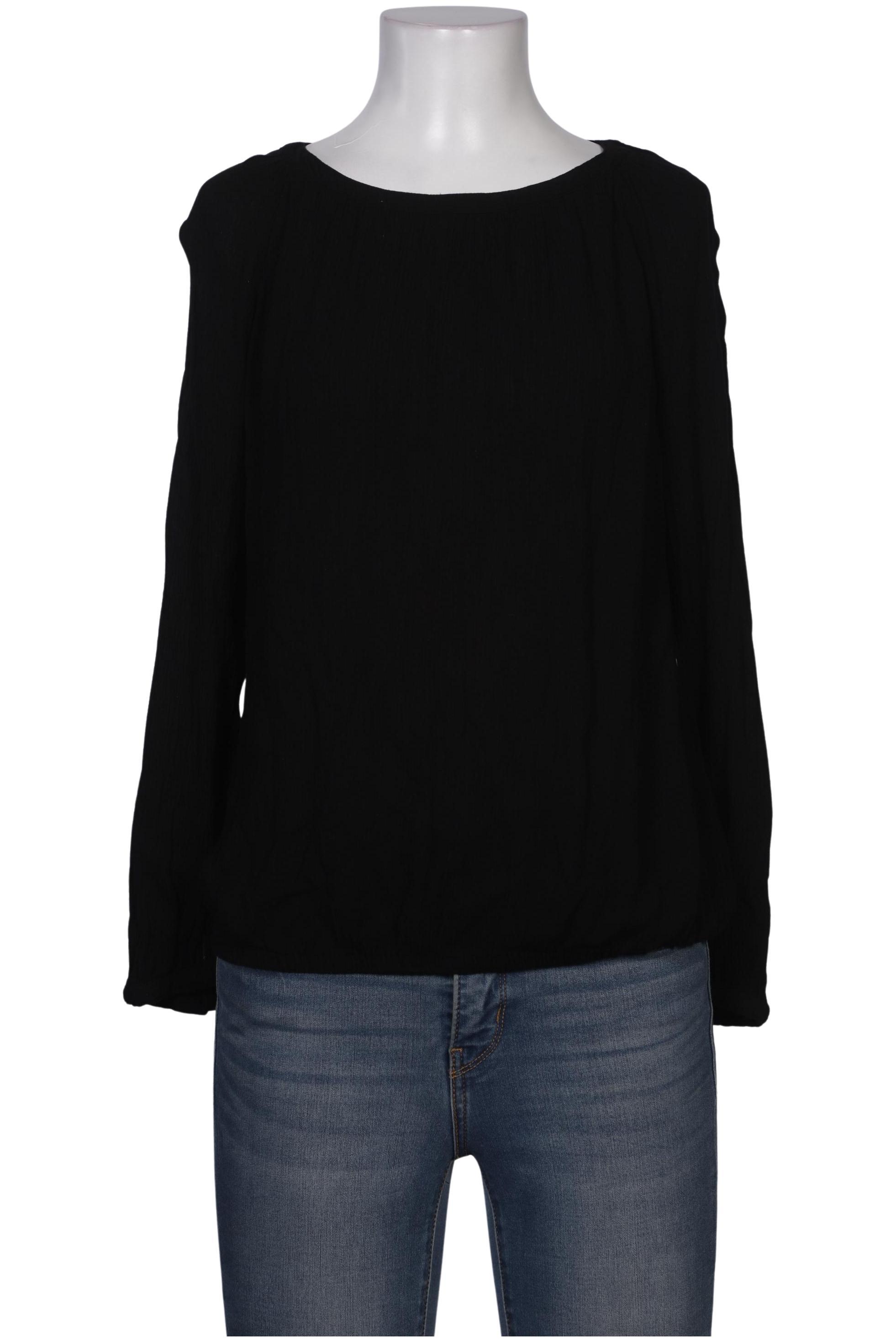 

edc by Esprit Damen Bluse, schwarz, Gr. 36