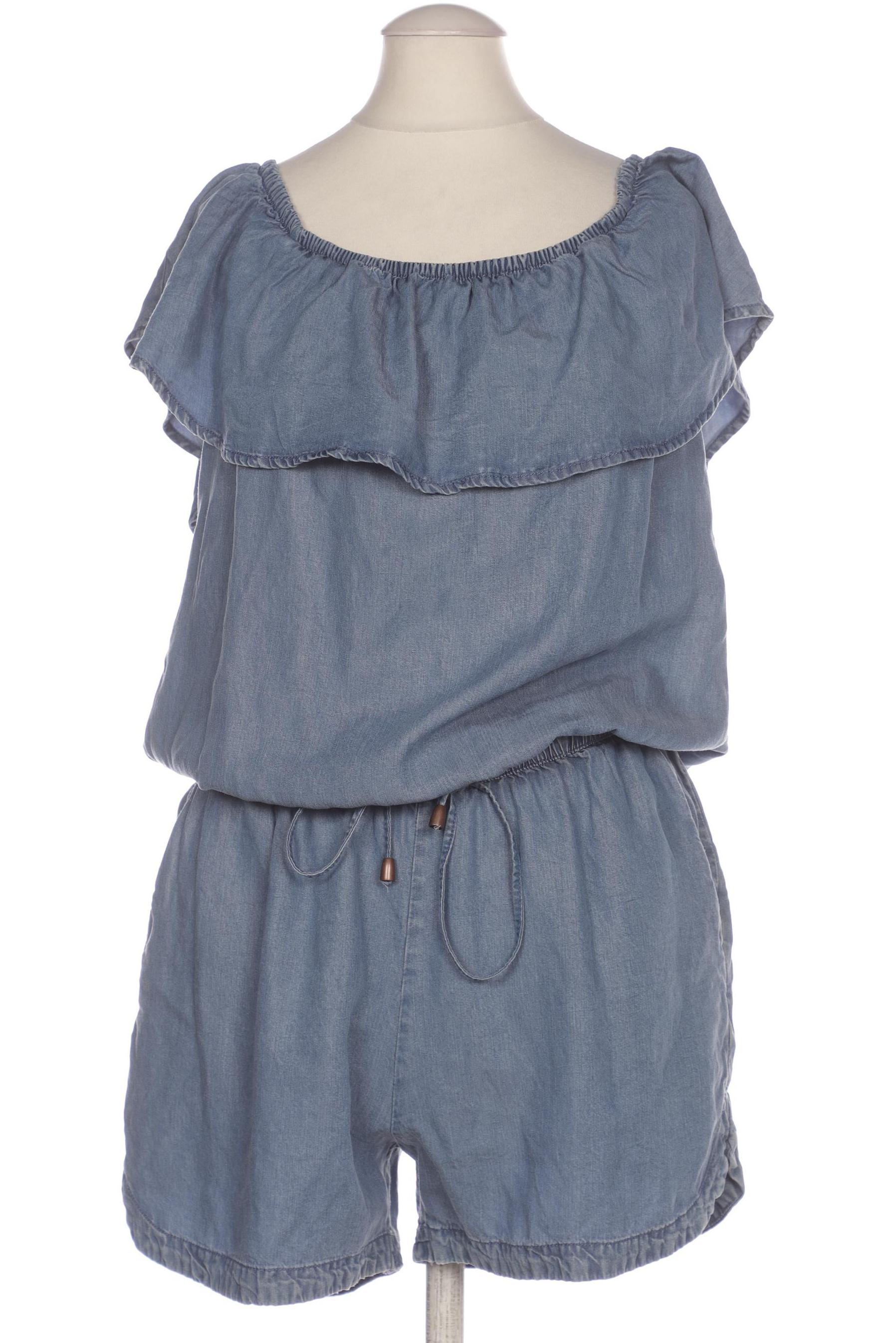 

edc by Esprit Damen Jumpsuit/Overall, blau, Gr. 34