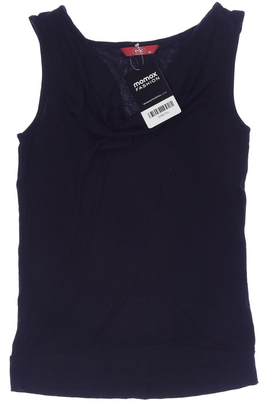 

edc by Esprit Damen Top, schwarz, Gr. 38