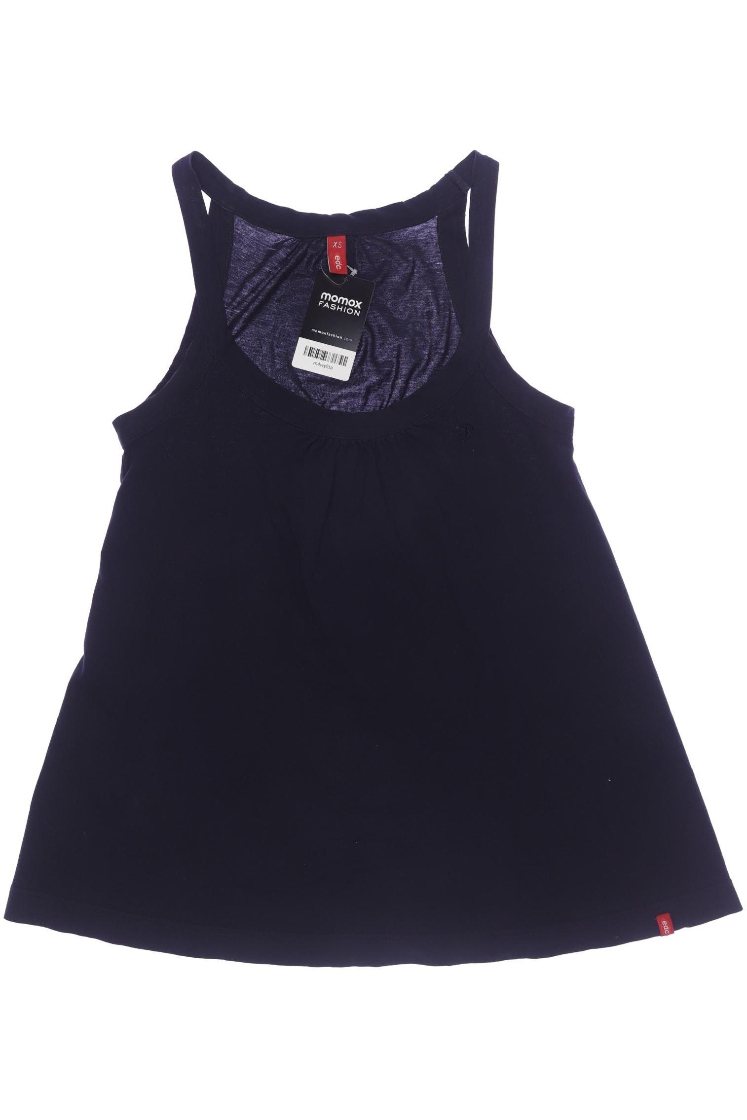 

edc by Esprit Damen Top, marineblau, Gr. 34