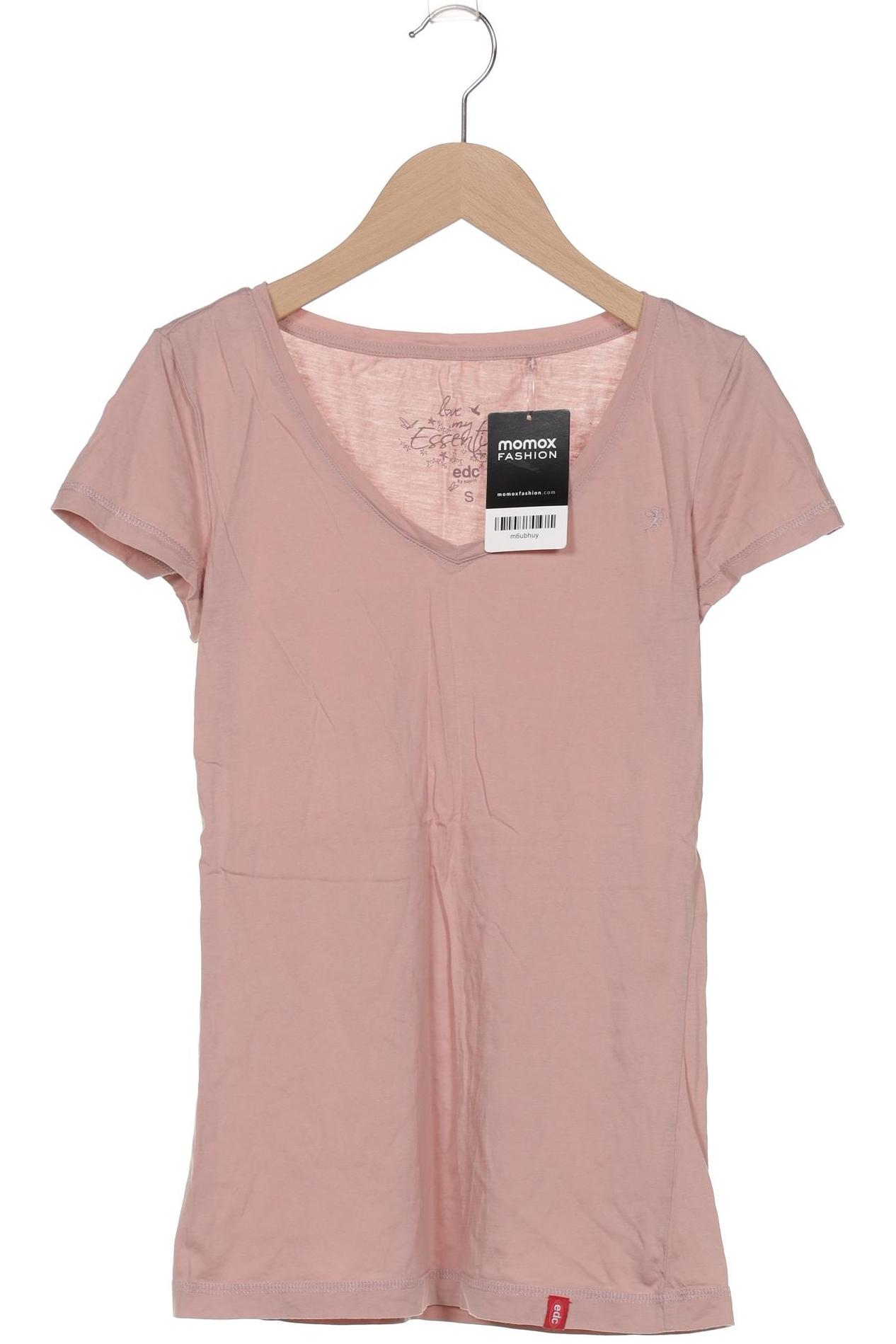 

edc by Esprit Damen T-Shirt, pink, Gr. 36