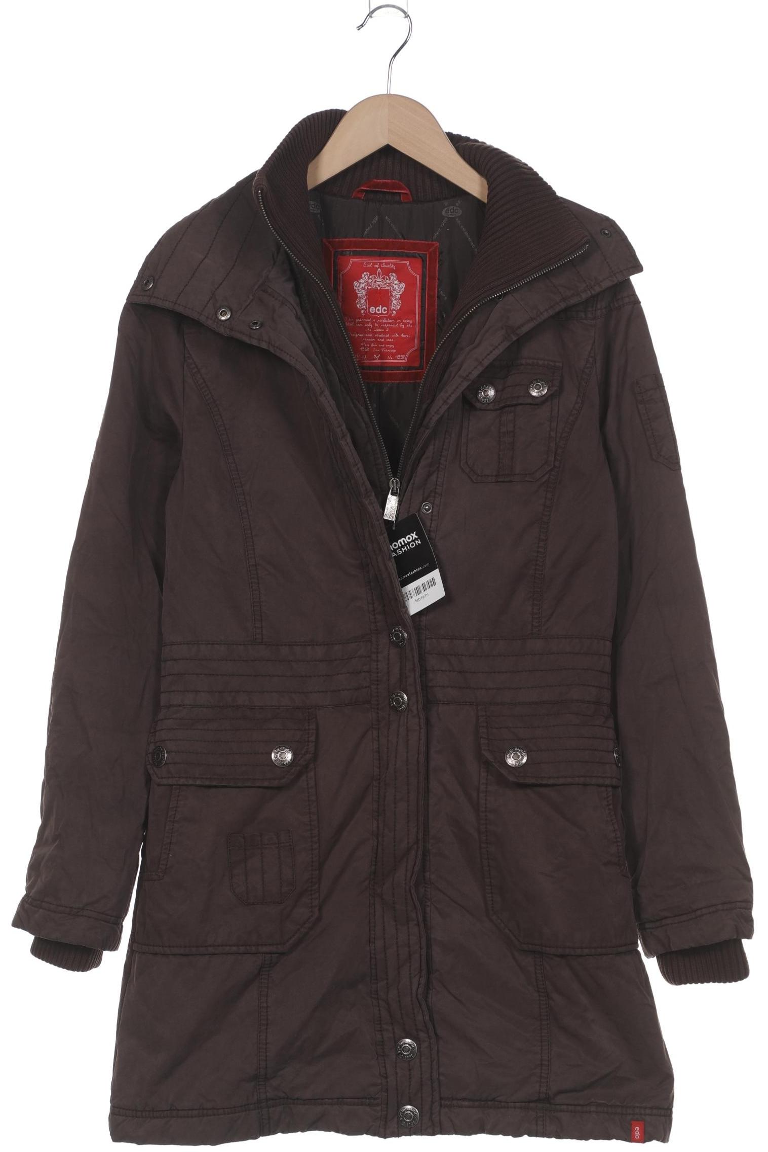 

edc by Esprit Damen Mantel, braun, Gr. 38