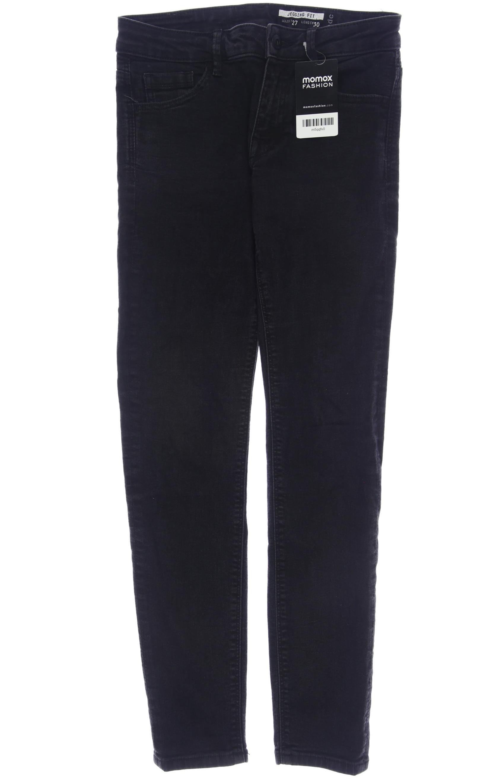 

edc by Esprit Damen Jeans, schwarz, Gr. 27