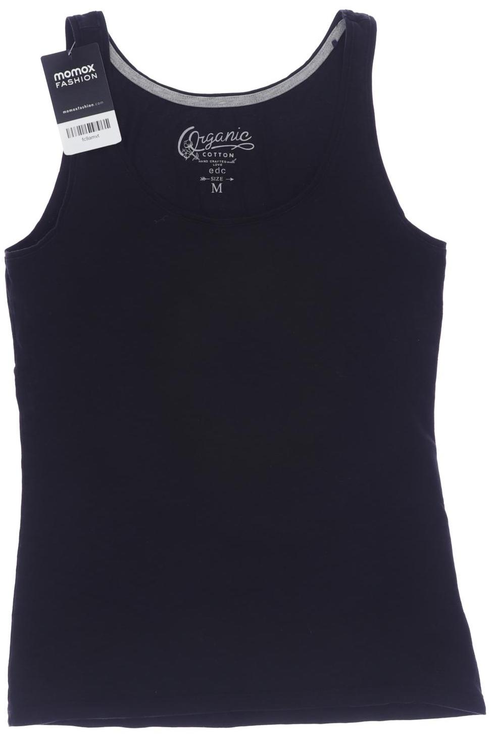 

edc by Esprit Damen Top, schwarz, Gr. 38