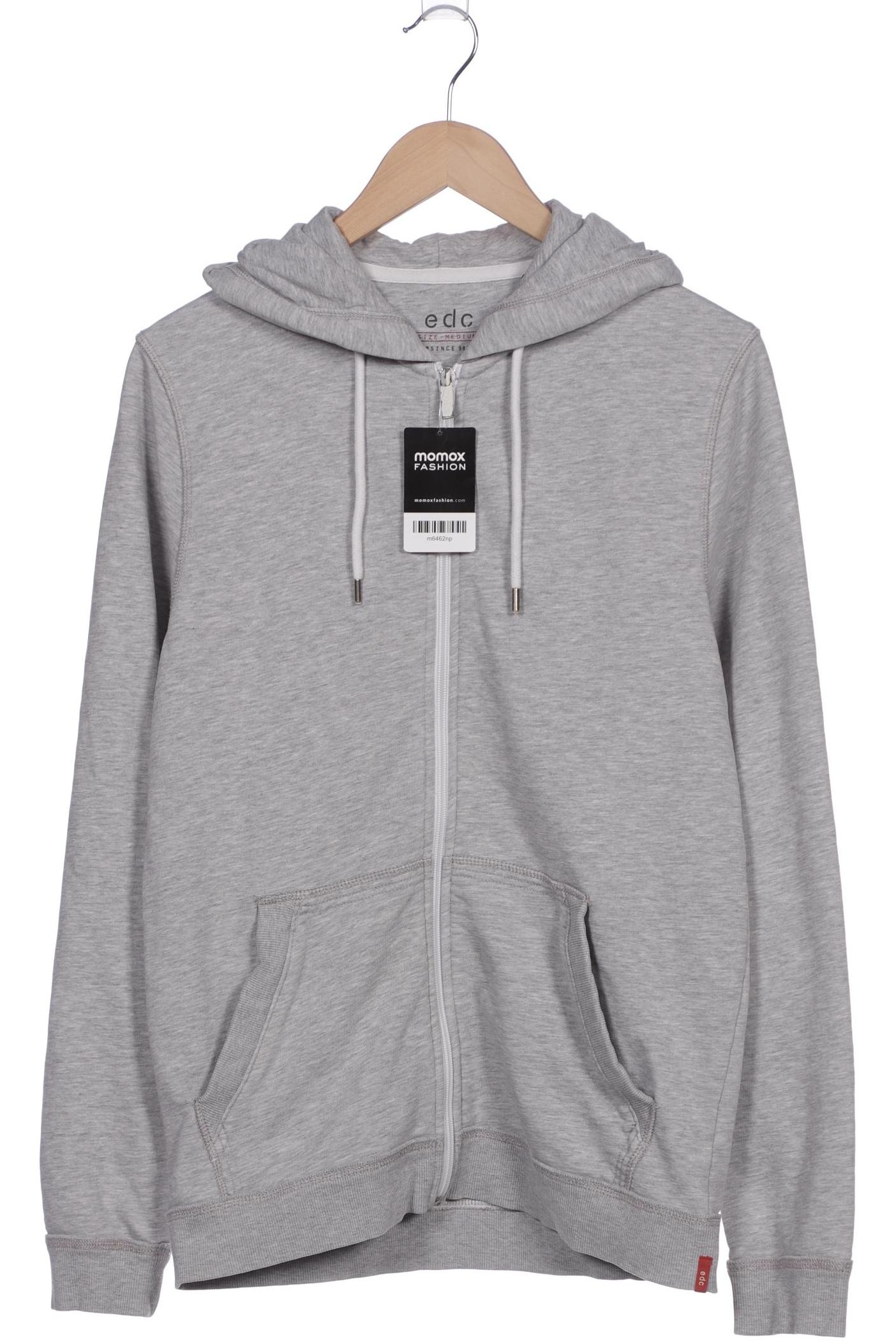 

edc by Esprit Herren Kapuzenpullover, grau, Gr. 48