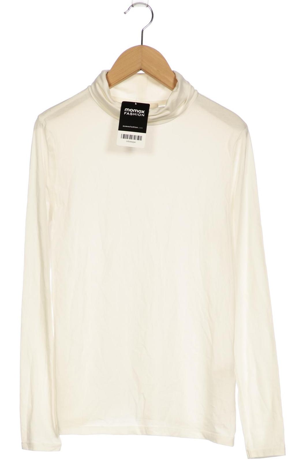 

edc by Esprit Damen Langarmshirt, weiß, Gr. 36