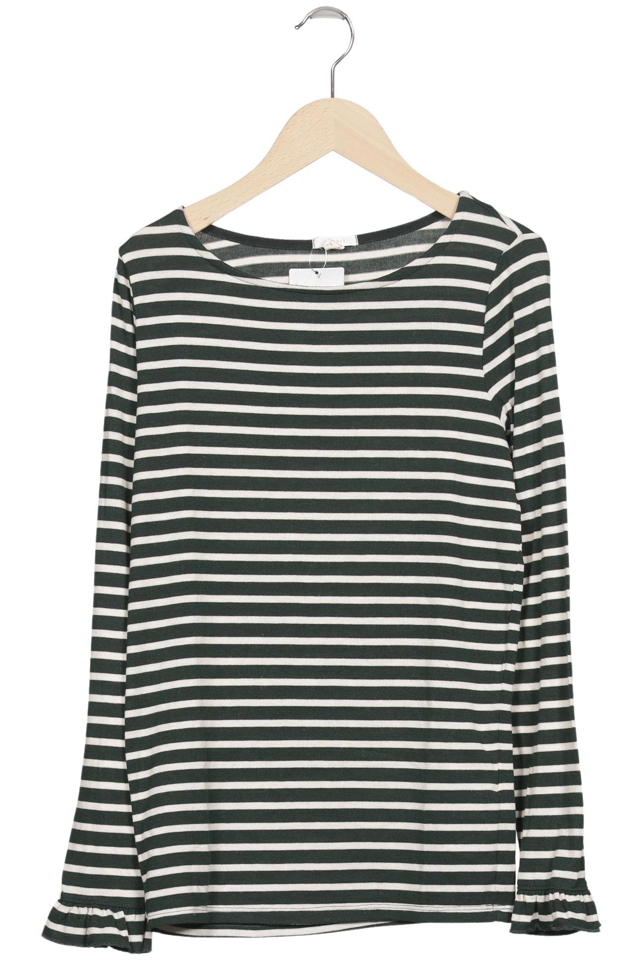 

edc by Esprit Damen Langarmshirt, mehrfarbig, Gr. 34