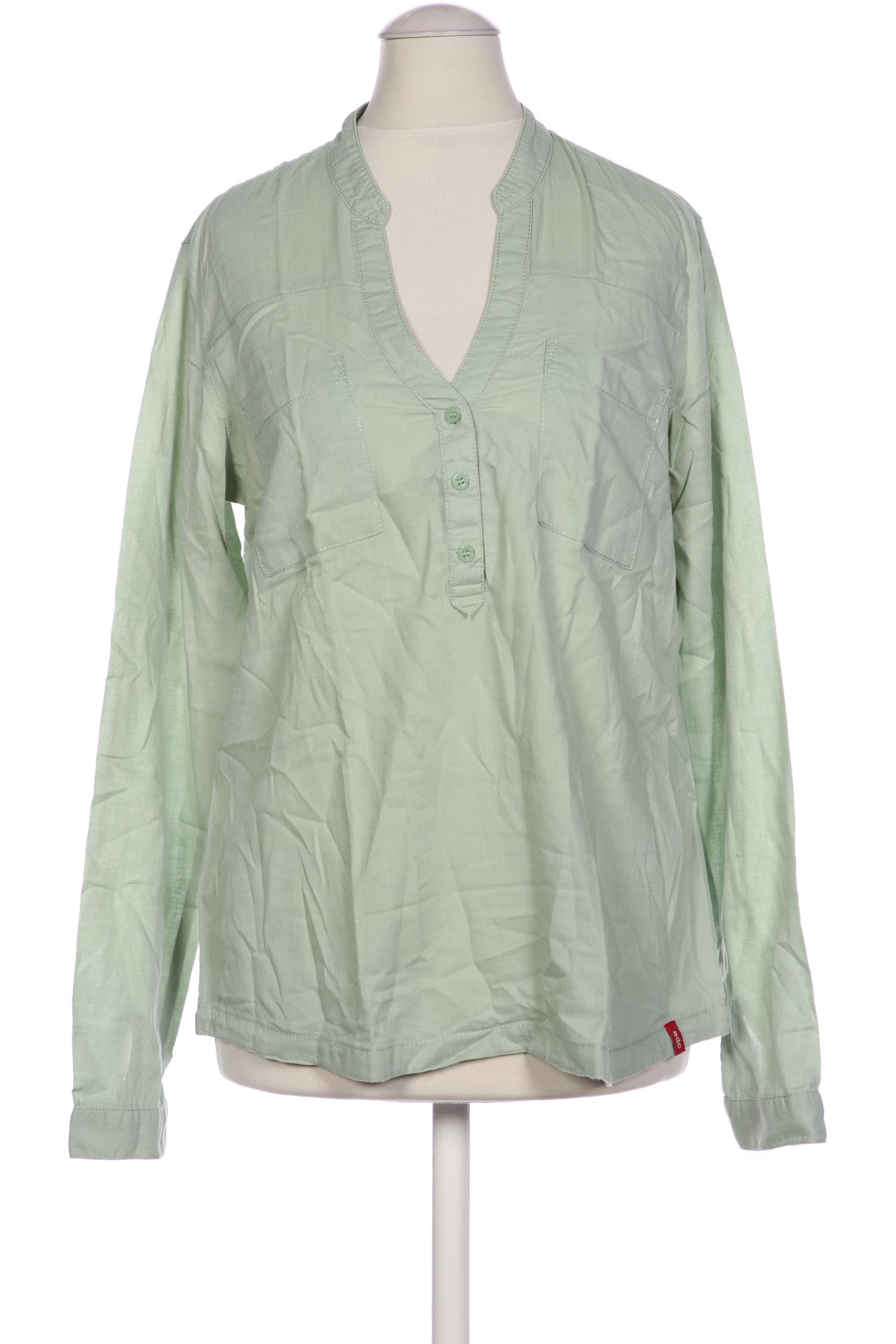 

edc by Esprit Damen Bluse, hellgrün, Gr. 36