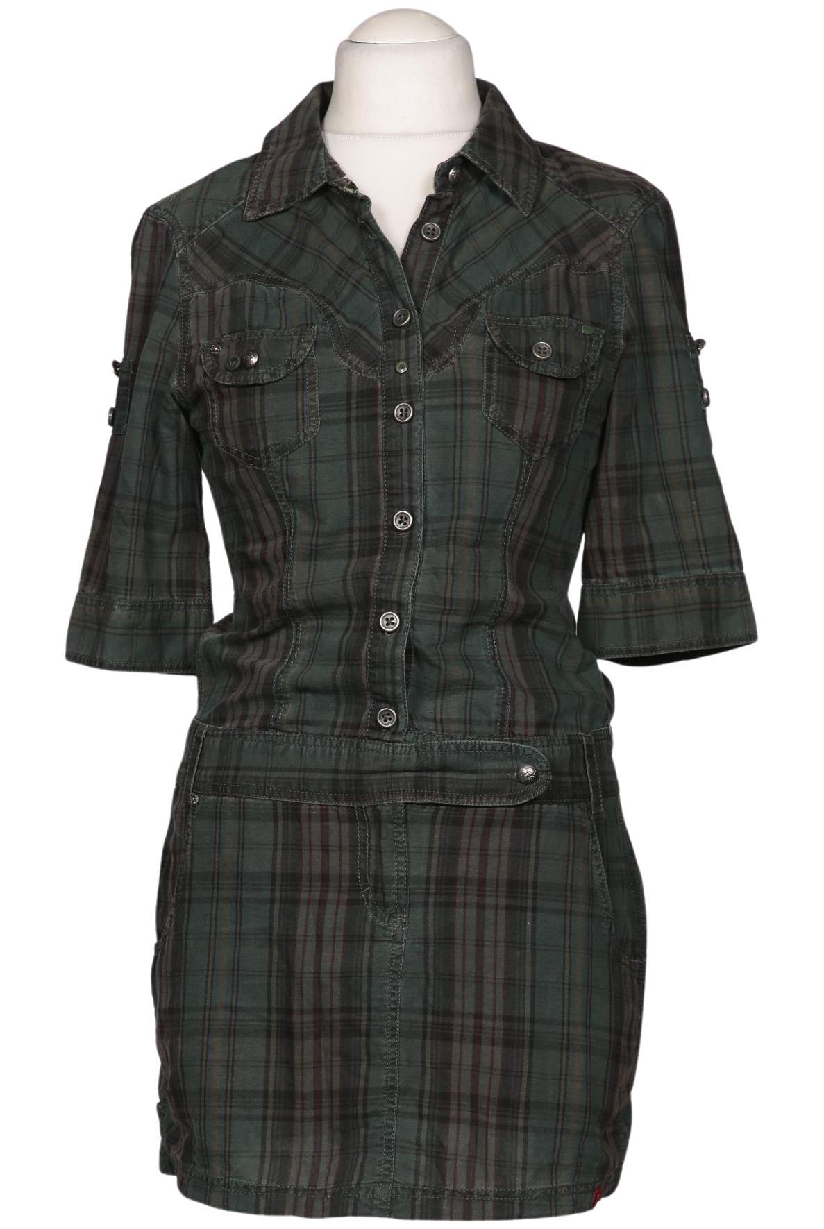 

edc by Esprit Damen Kleid, grün, Gr. 38