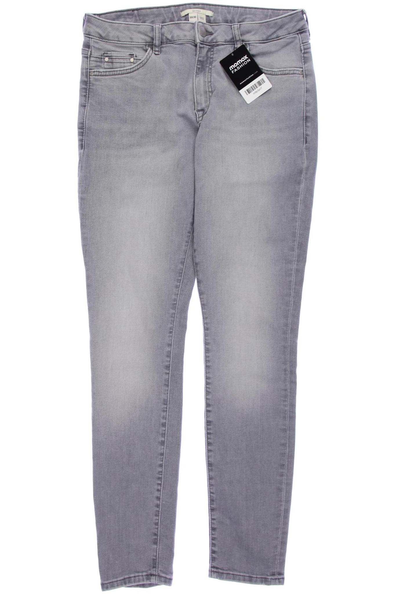 

edc by Esprit Damen Jeans, grau, Gr. 30