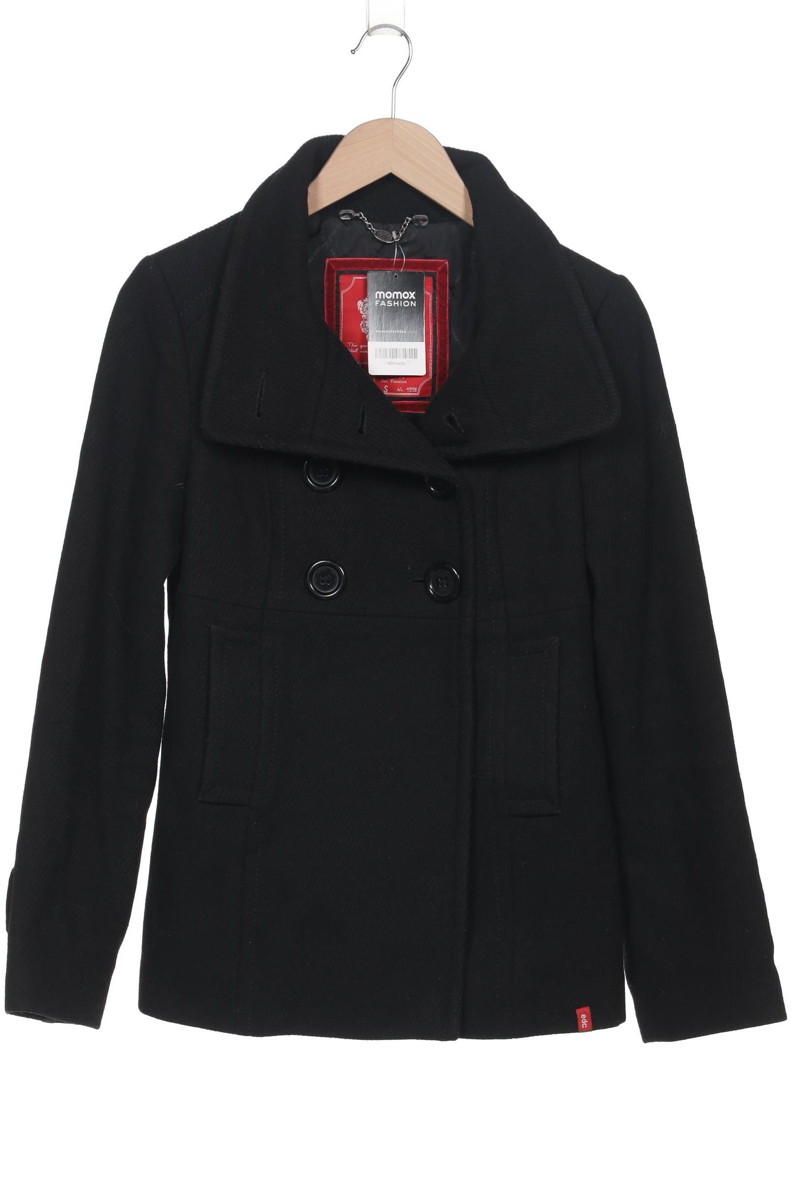 

edc by Esprit Damen Jacke, schwarz, Gr. 36