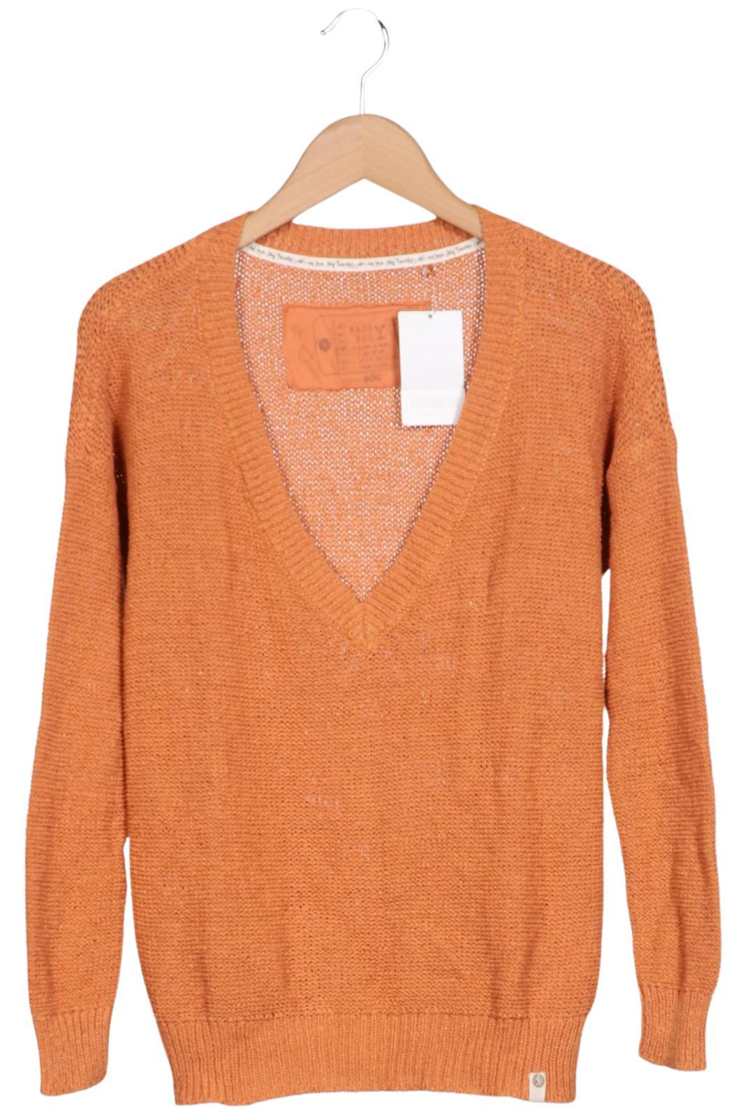 

edc by Esprit Damen Pullover, orange, Gr. 36