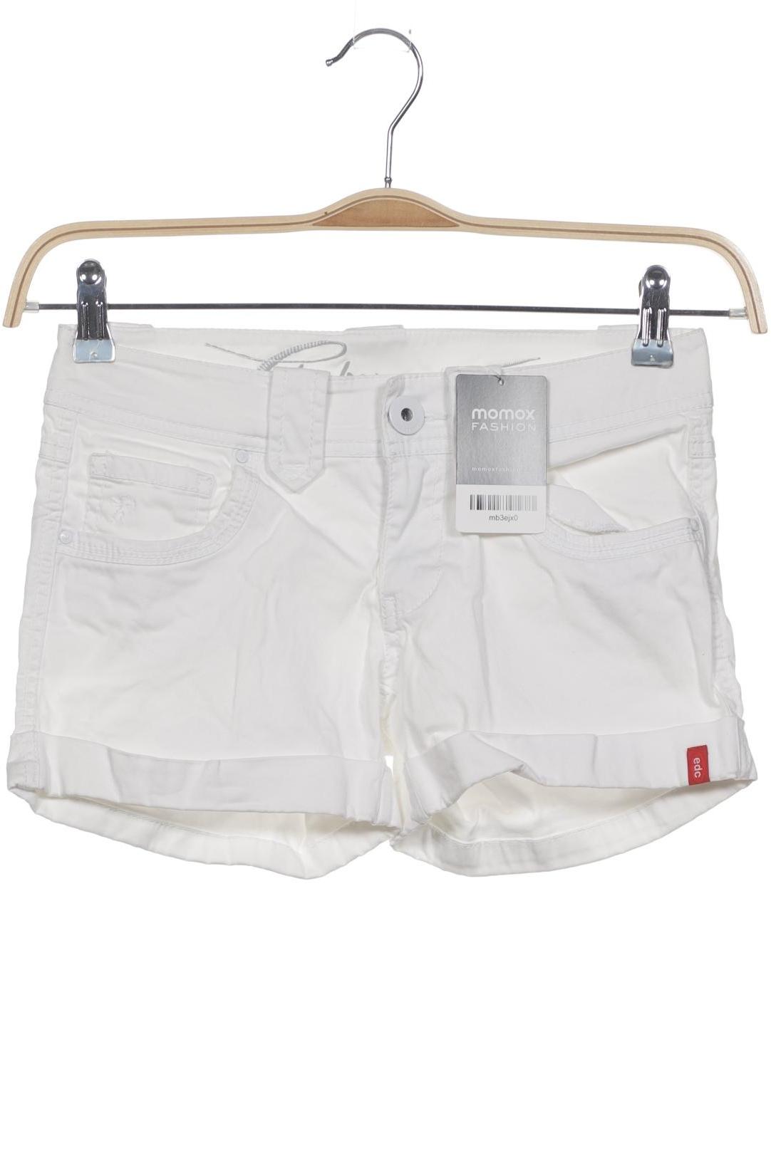 

edc by Esprit Damen Shorts, weiß, Gr. 32