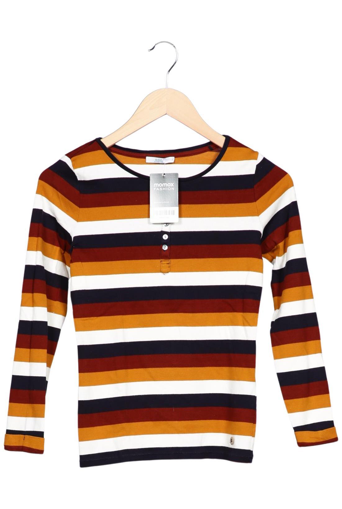 

edc by Esprit Damen Langarmshirt, mehrfarbig, Gr. 36