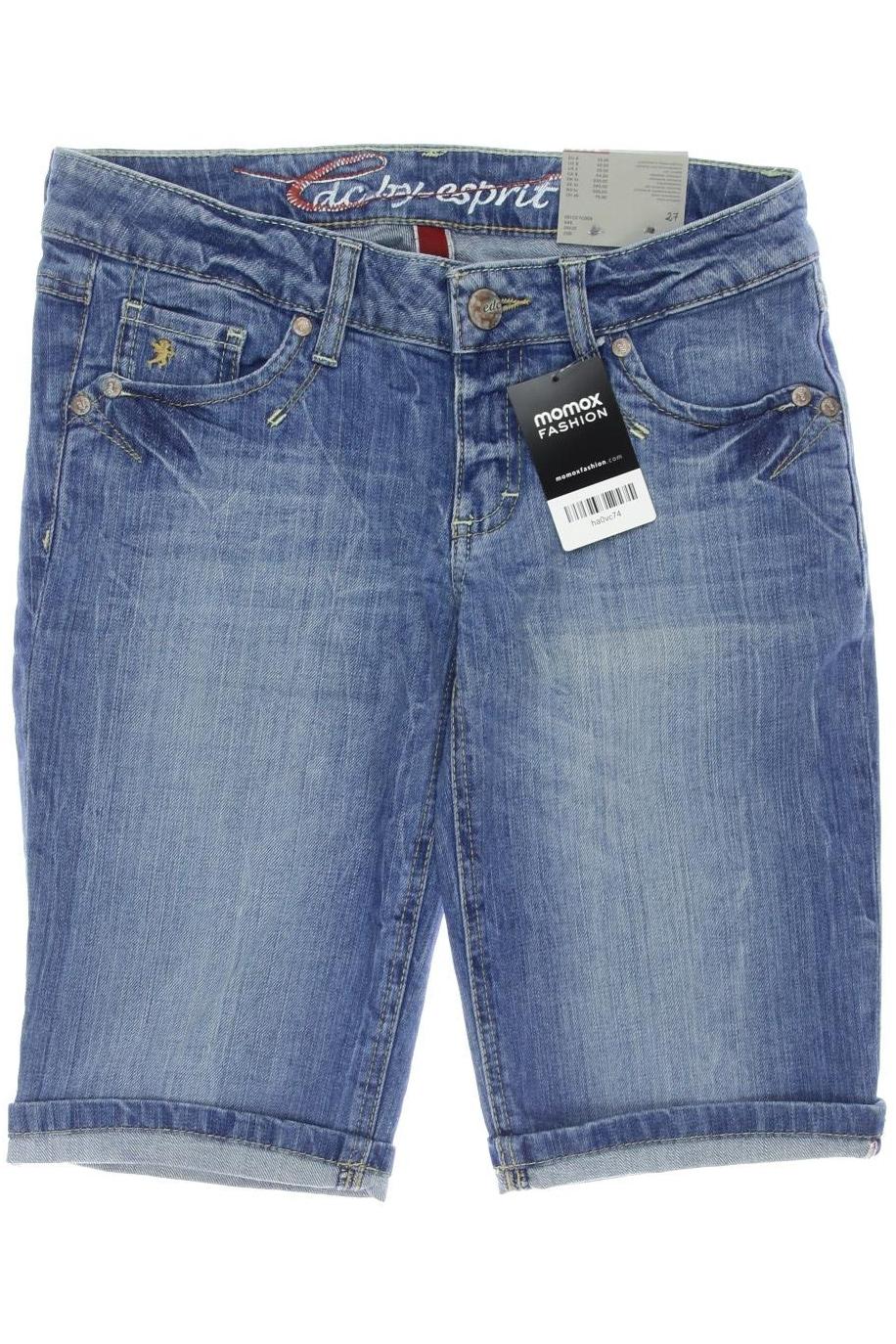 

edc by Esprit Damen Shorts, blau, Gr. 27