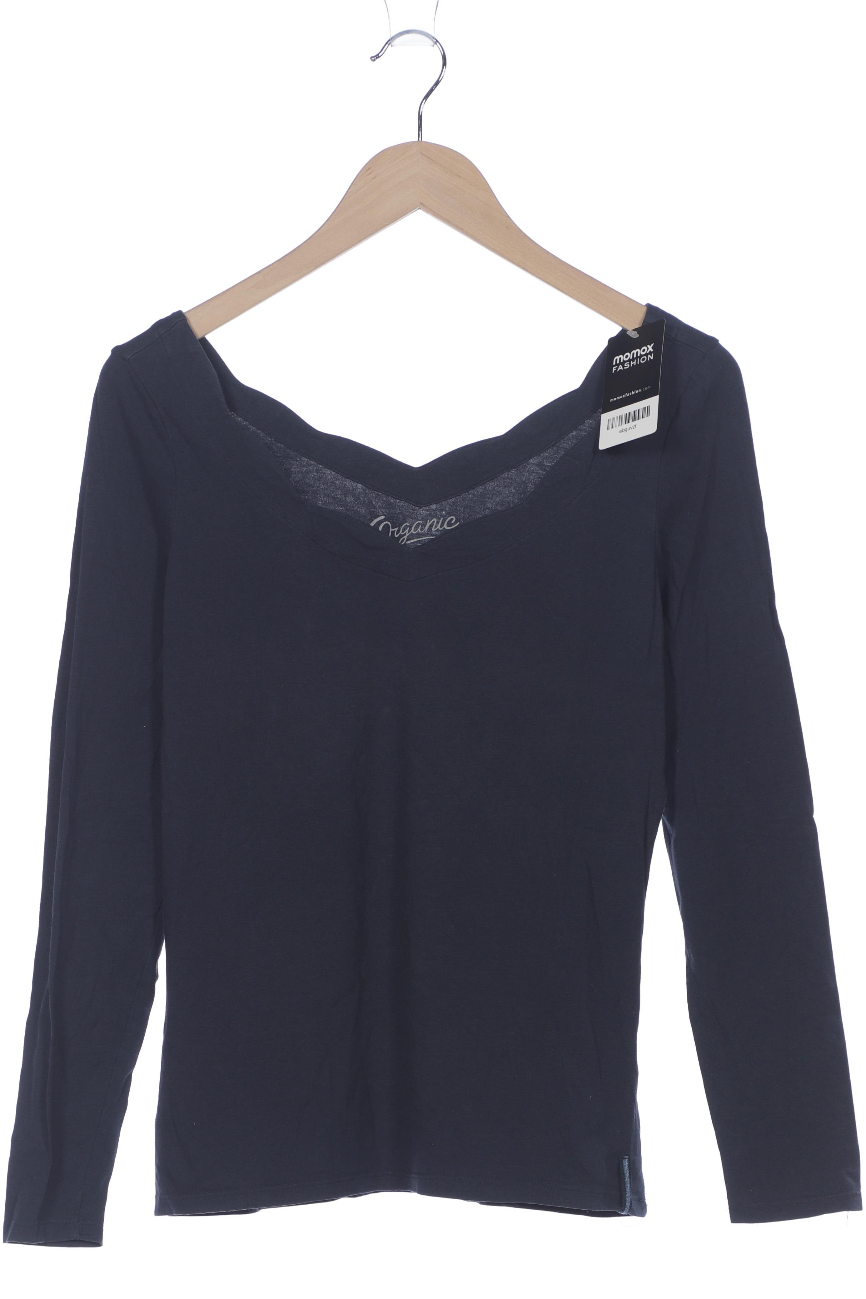 

edc by Esprit Damen Langarmshirt, marineblau, Gr. 38