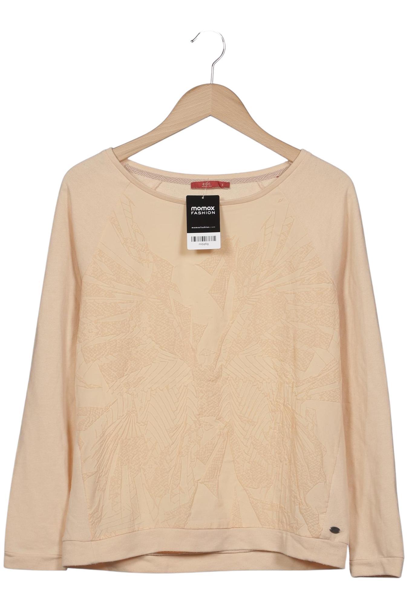 

edc by Esprit Damen Sweatshirt, beige, Gr. 36
