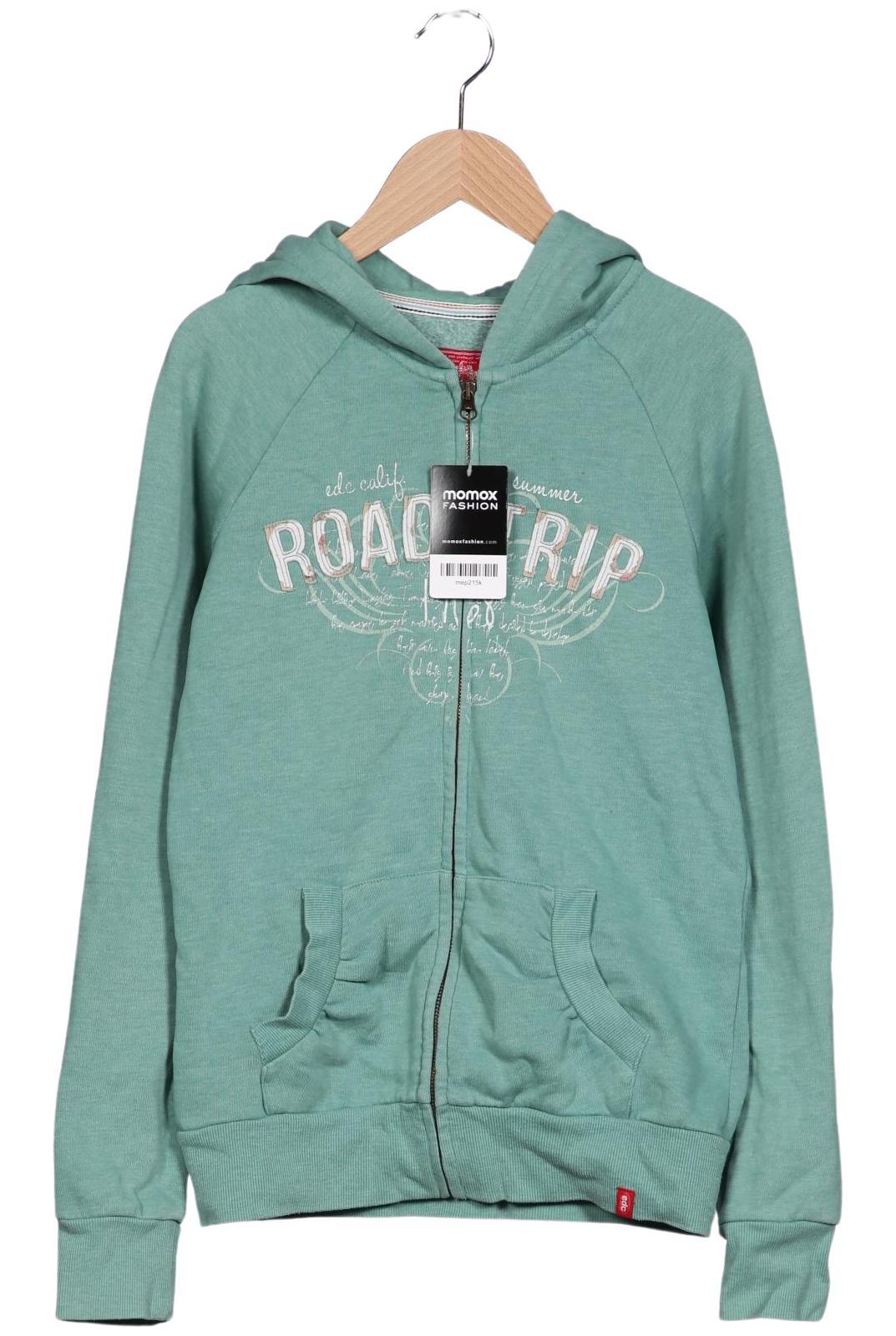 

edc by Esprit Damen Kapuzenpullover, hellgrün, Gr. 36