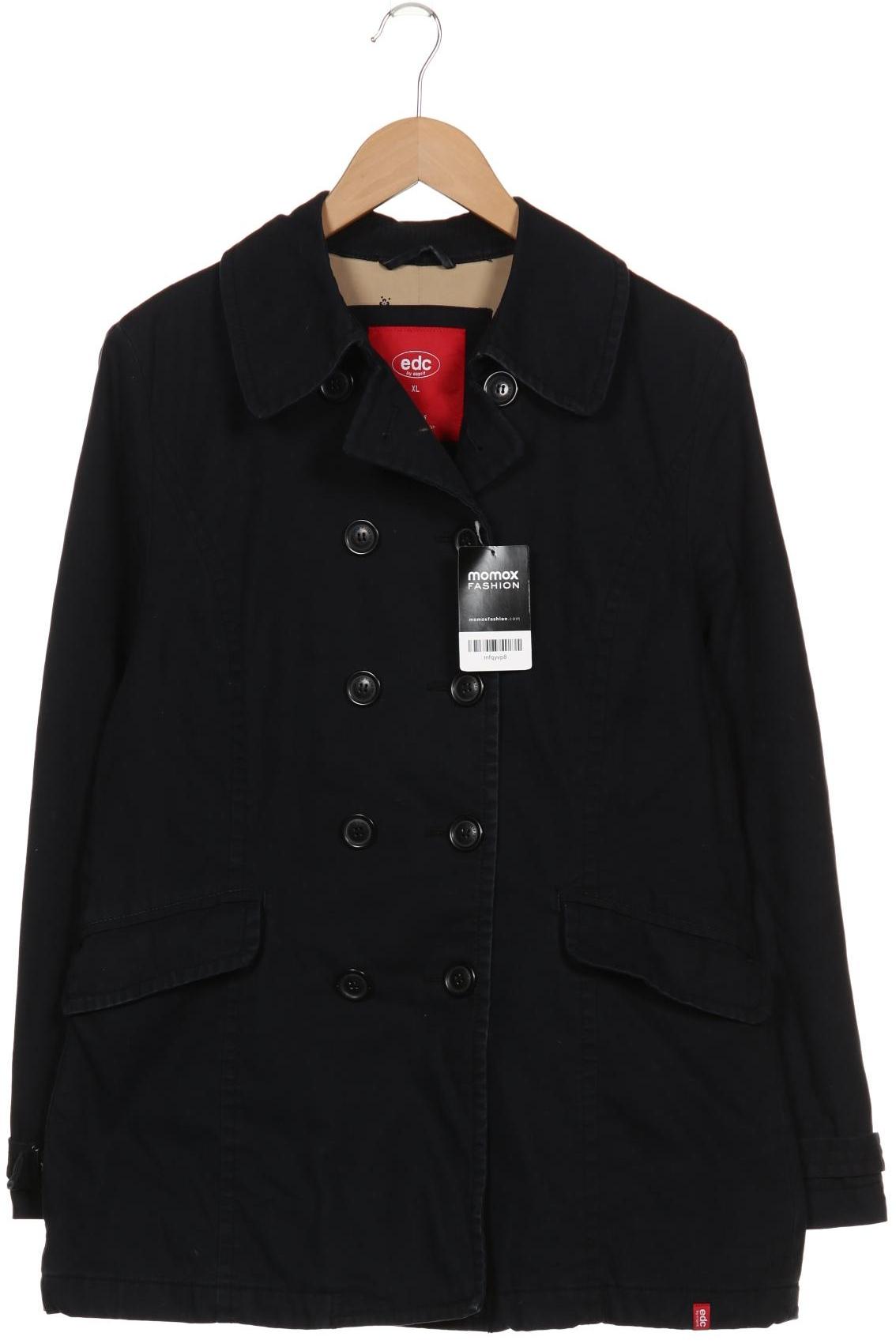 

edc by Esprit Damen Mantel, marineblau, Gr. 44