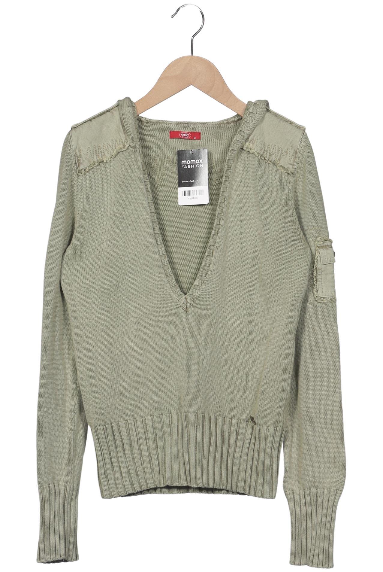 

edc by Esprit Damen Pullover, hellgrün, Gr. 38