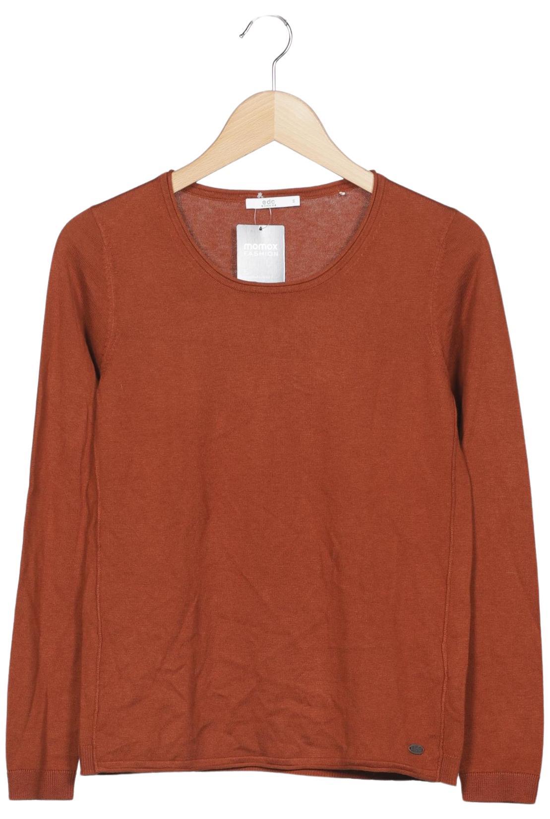 

edc by Esprit Damen Pullover, braun, Gr. 36