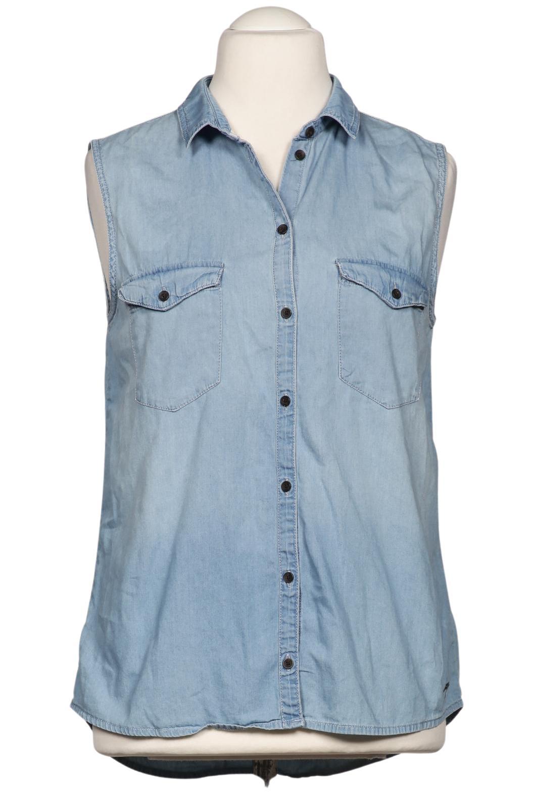 

edc by Esprit Damen Bluse, hellblau, Gr. 42