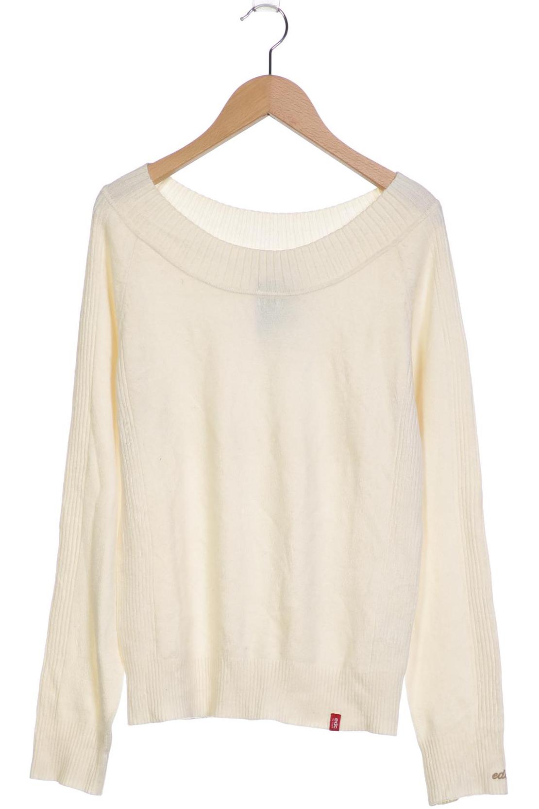 

edc by Esprit Damen Pullover, cremeweiß, Gr. 42